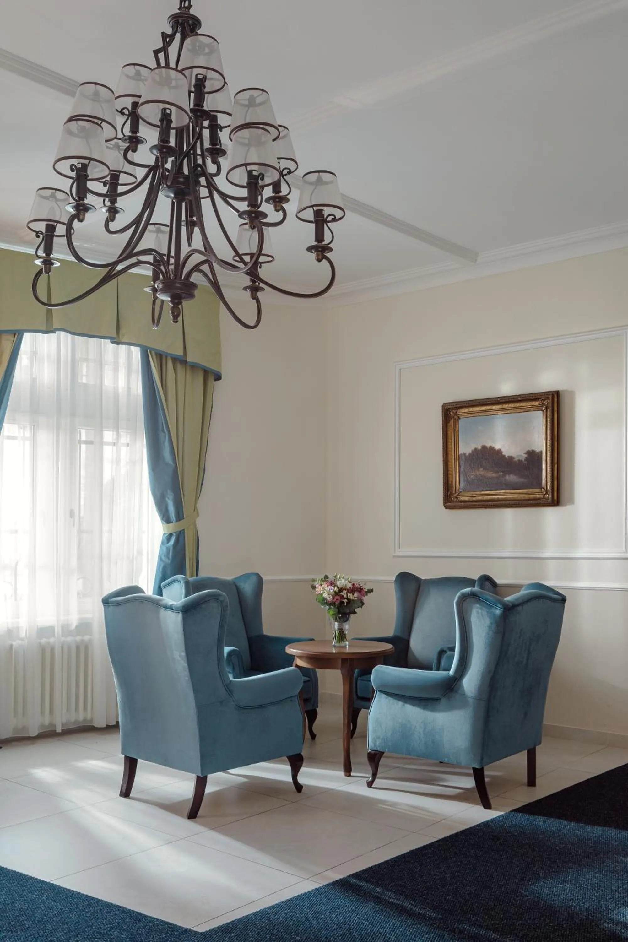 Seating area in Spa Hotel Villa Smetana