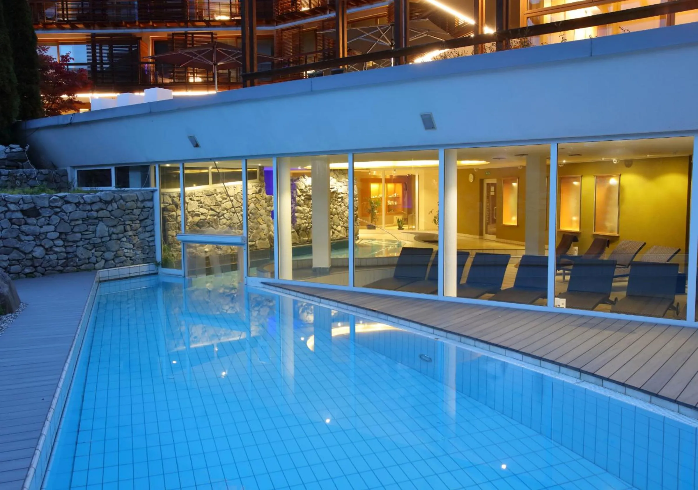 Swimming pool in Feldmilla Design Hotel - Wellness & SPA