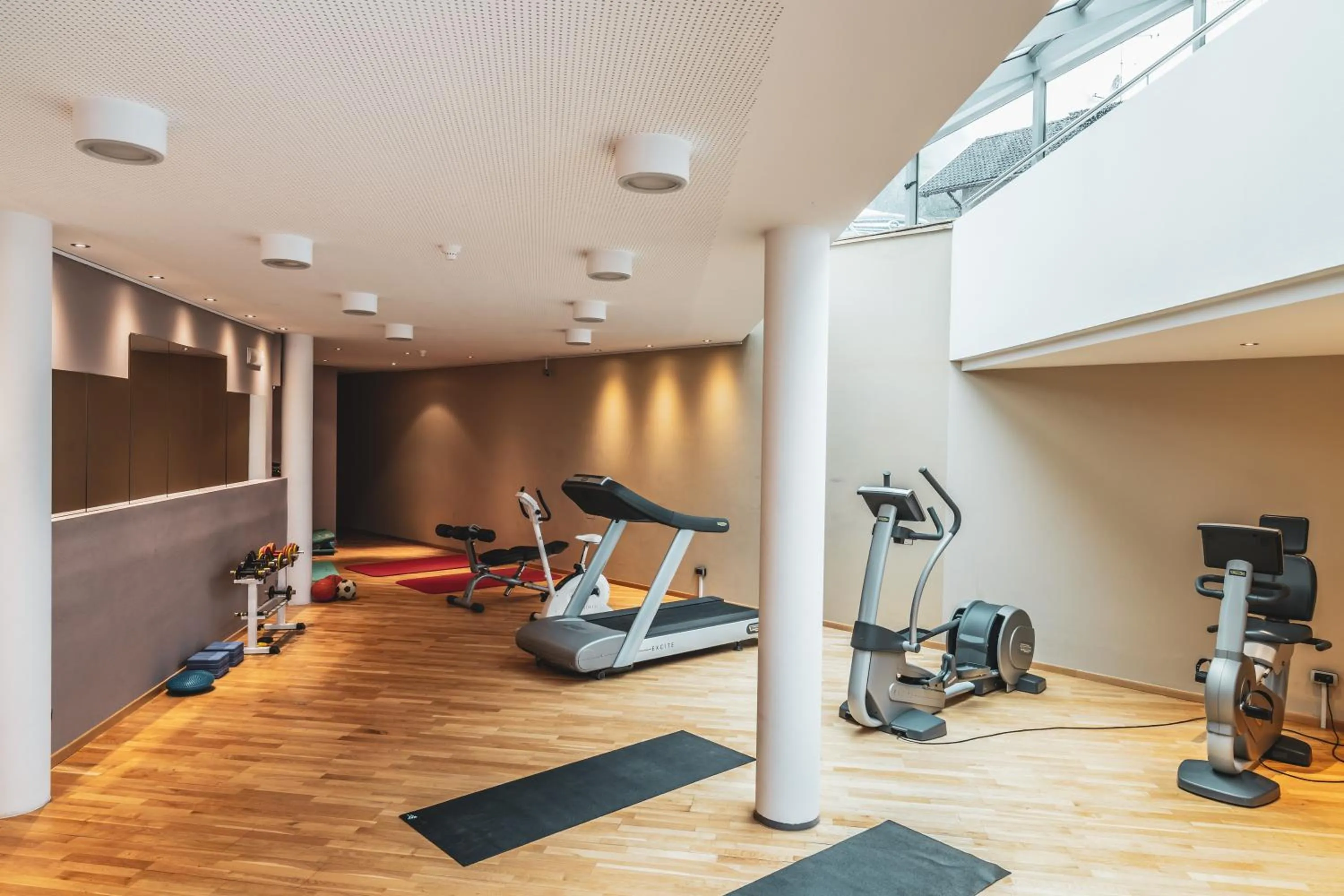 Fitness centre/facilities in Feldmilla Design Hotel - Wellness & SPA