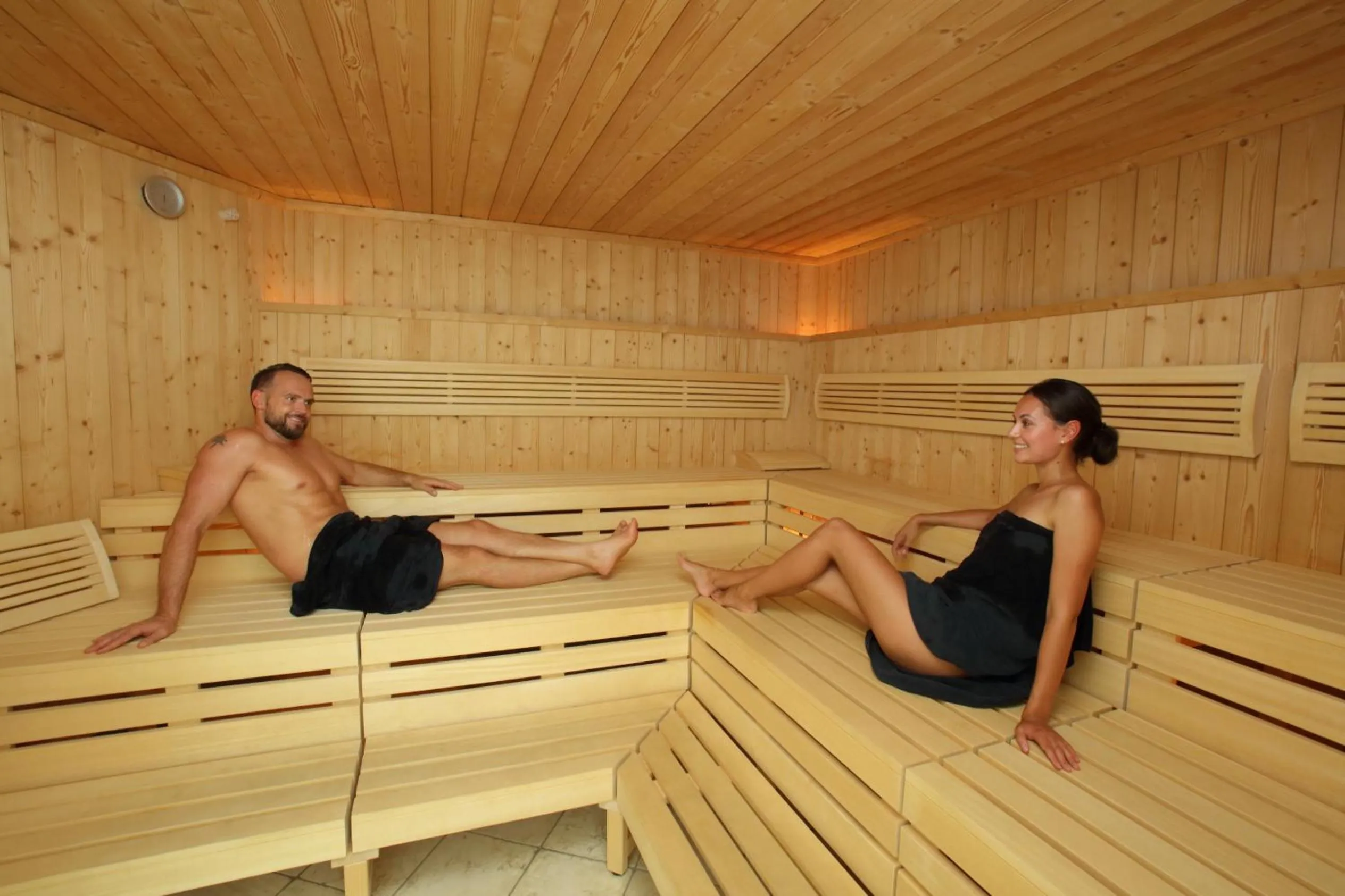 Sauna in Feldmilla Design Hotel - Wellness & SPA