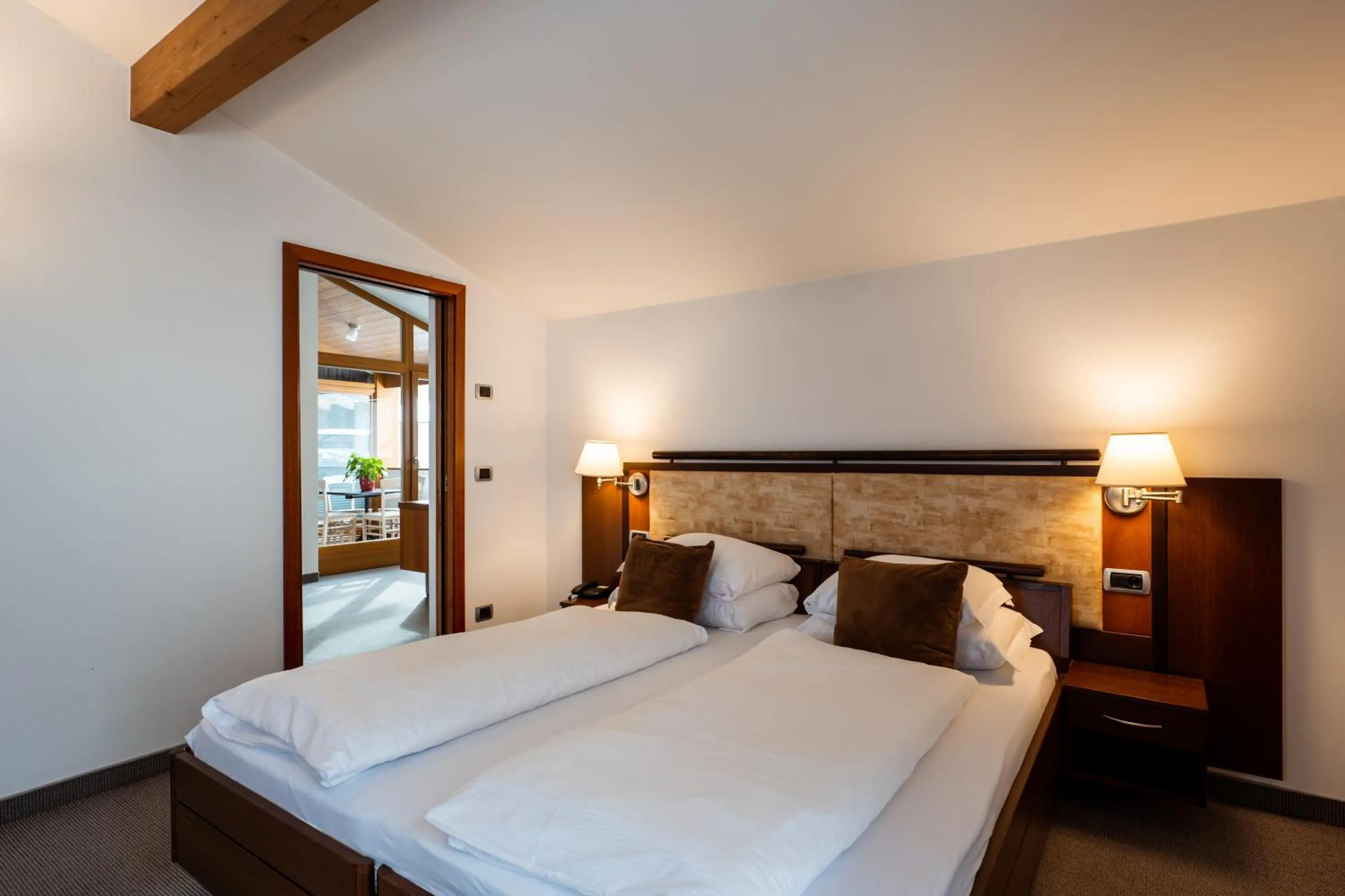 Photo of the whole room, Bed in Feldmilla Design Hotel - Wellness & SPA