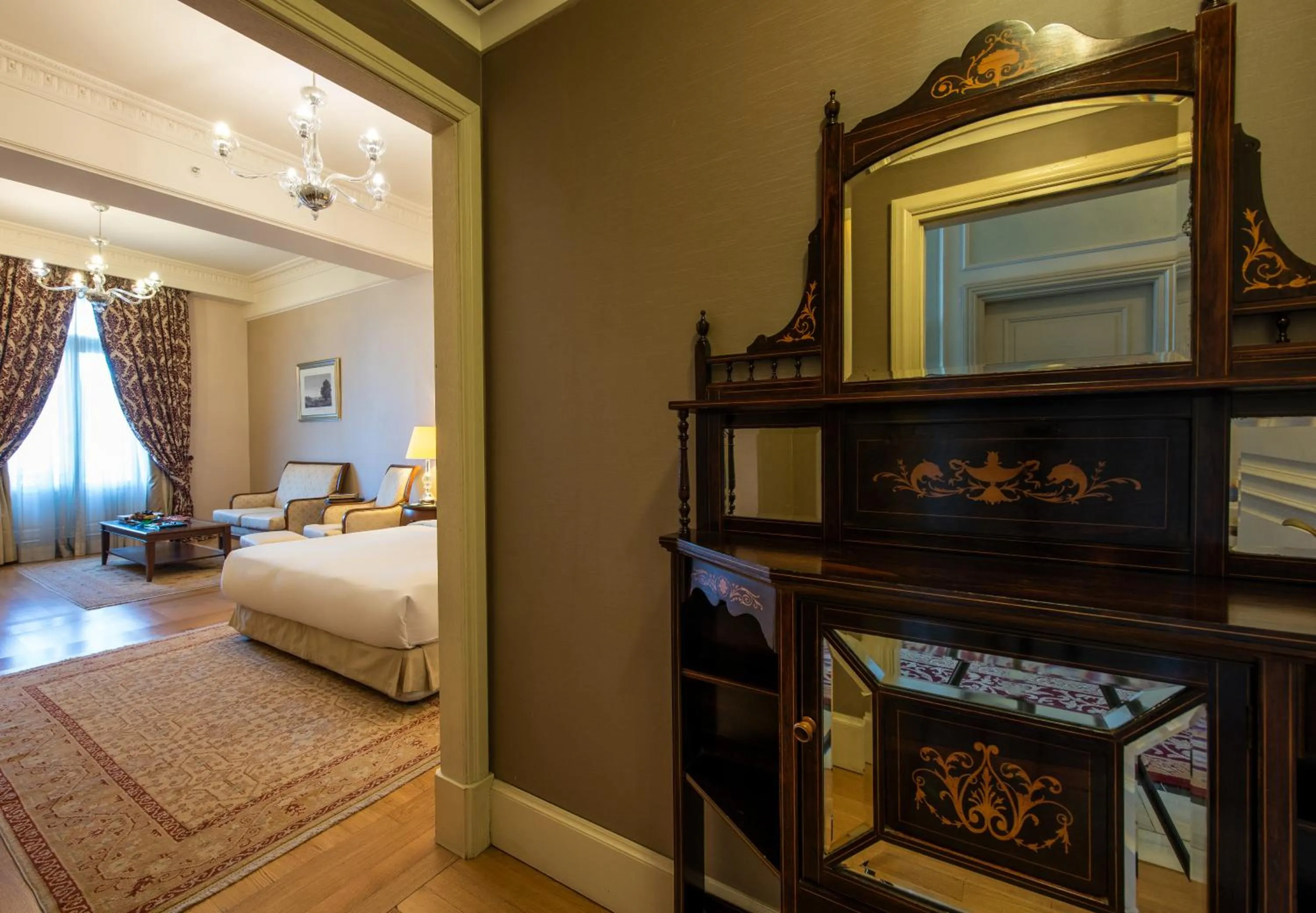 Area and facilities, Bed in Pera Palace Hotel