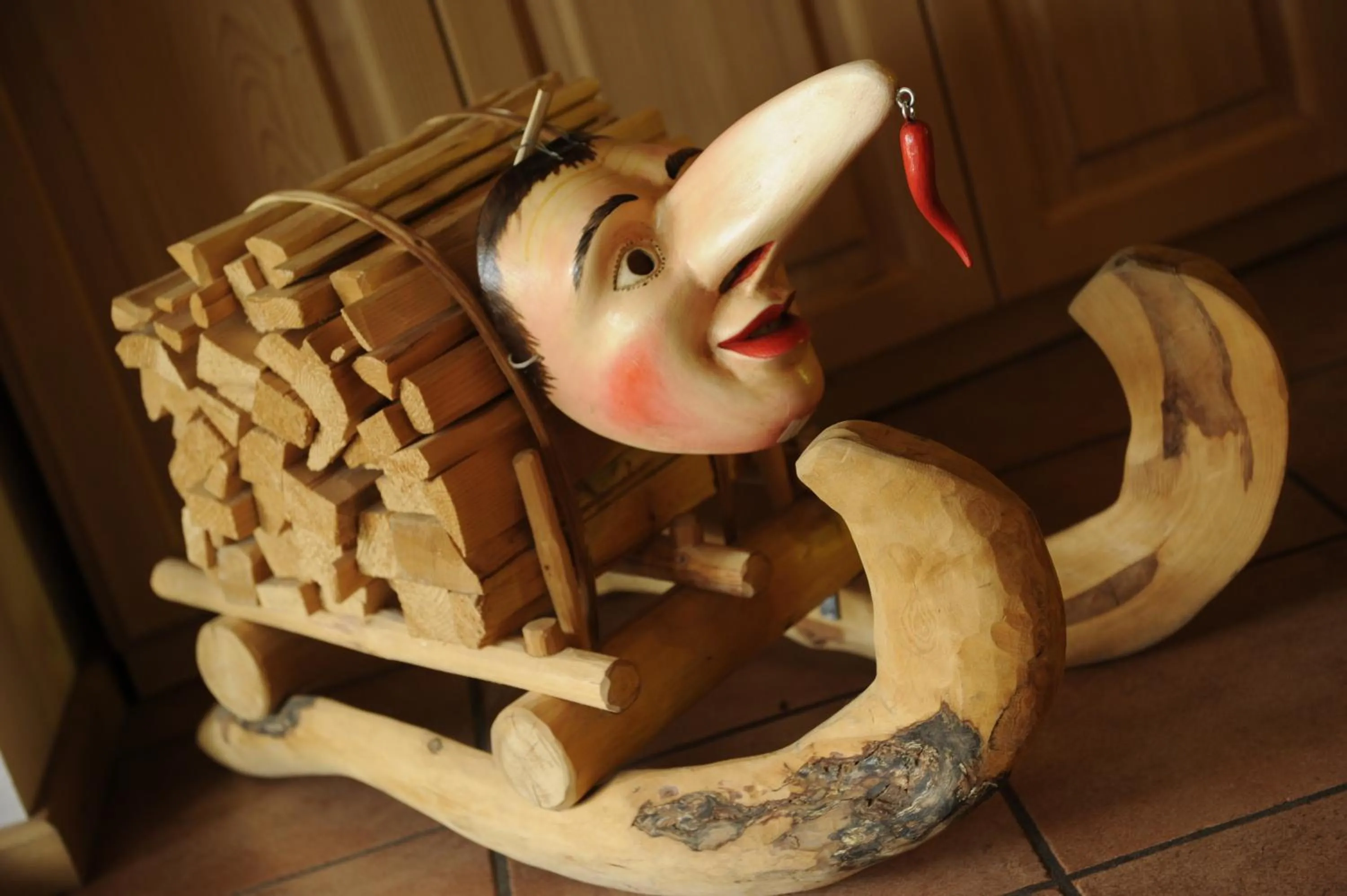 Decorative detail in Alpine Touring Hotel-petfriendly