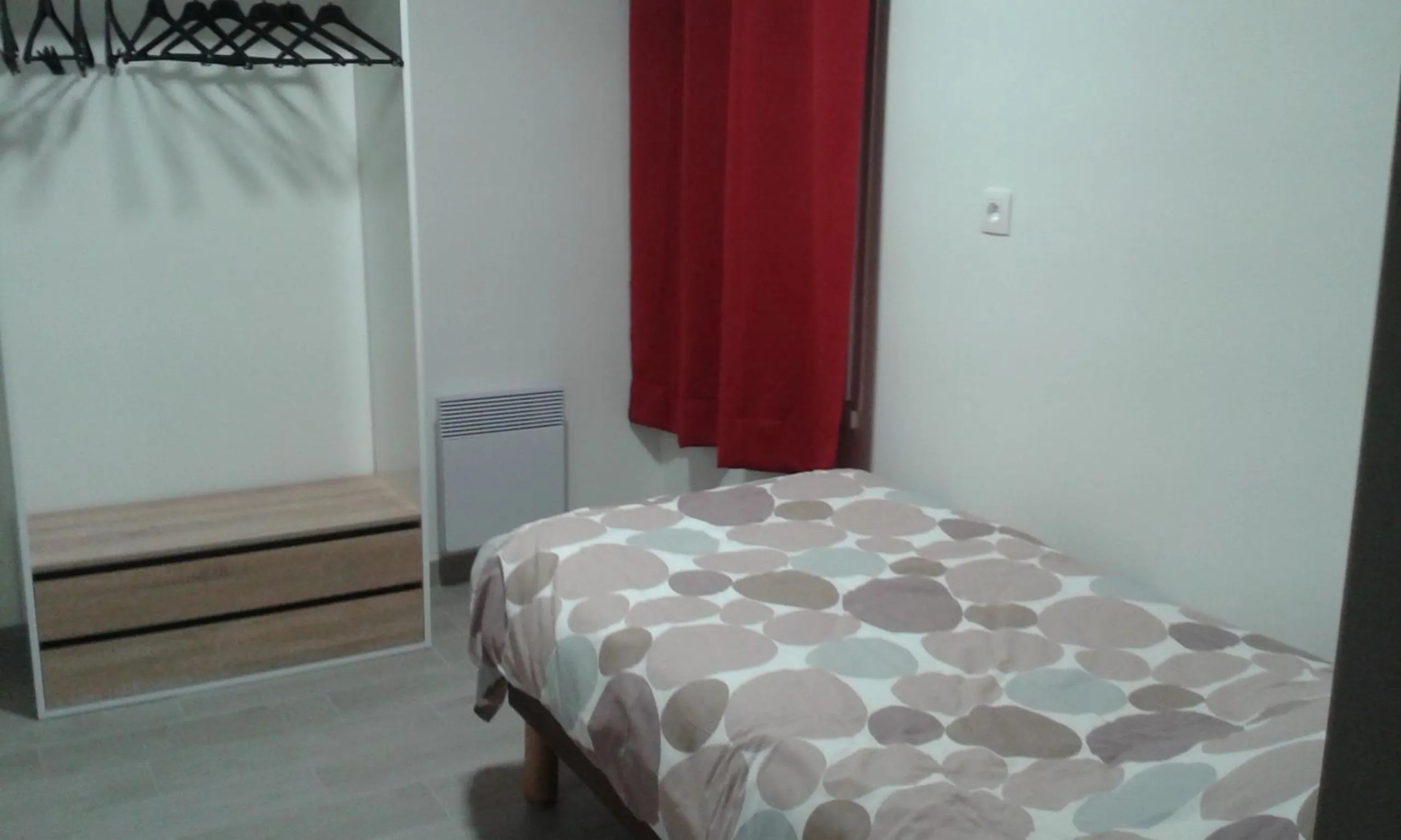 Bed in Fasthotel Angers Beaucouzé