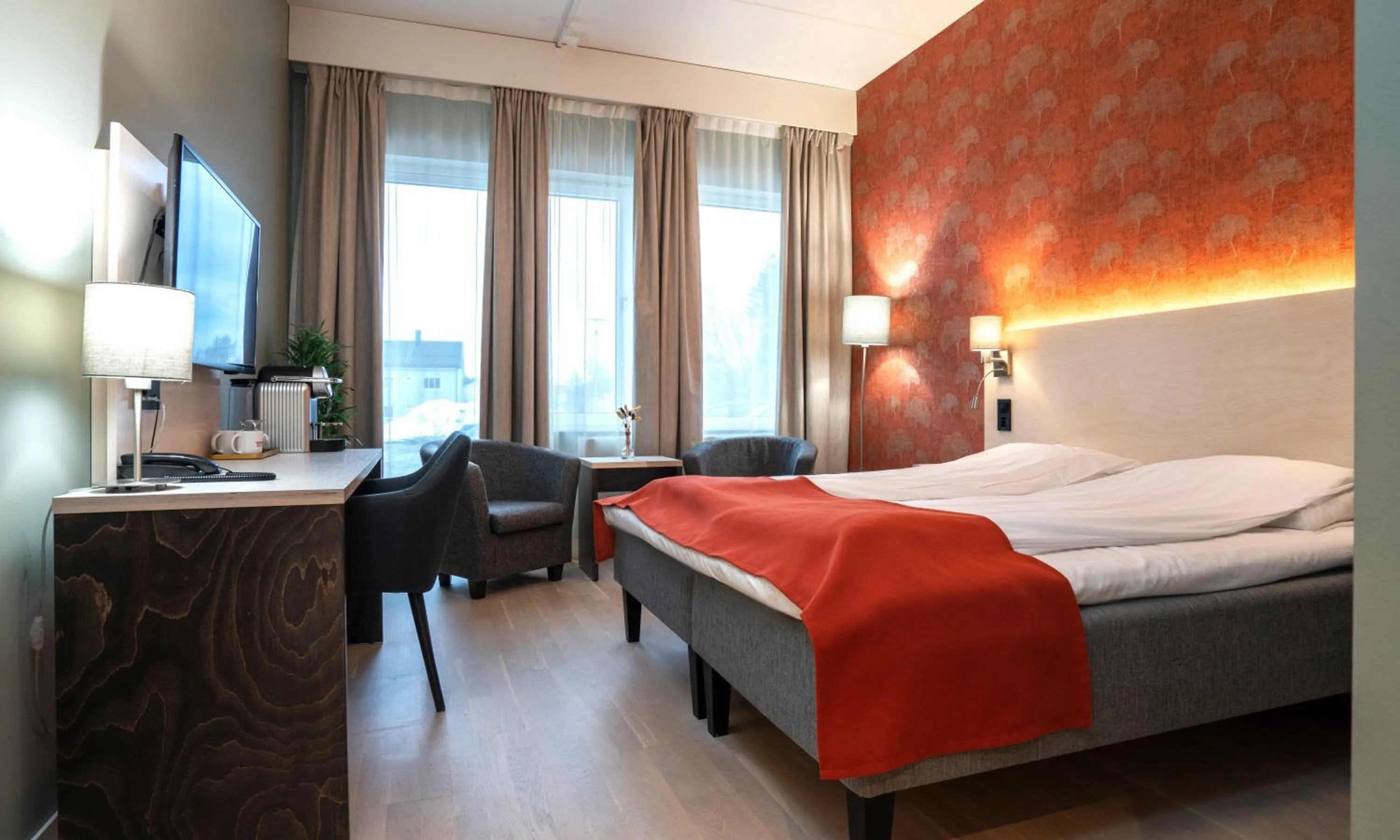 Bed in Thon Partner Hotel Sortland