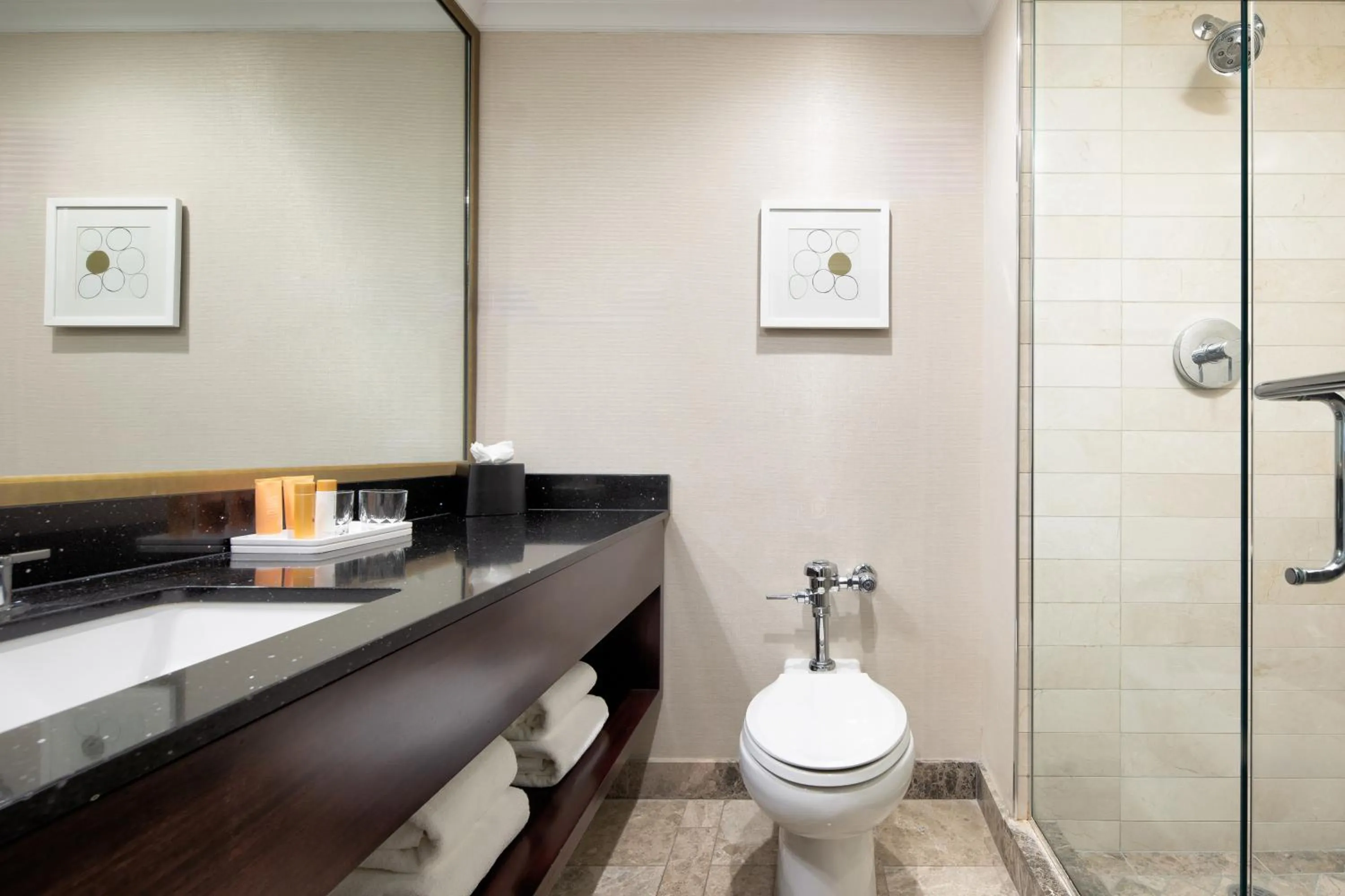 Bathroom in Amway Grand Plaza Hotel, Curio Collection by Hilton
