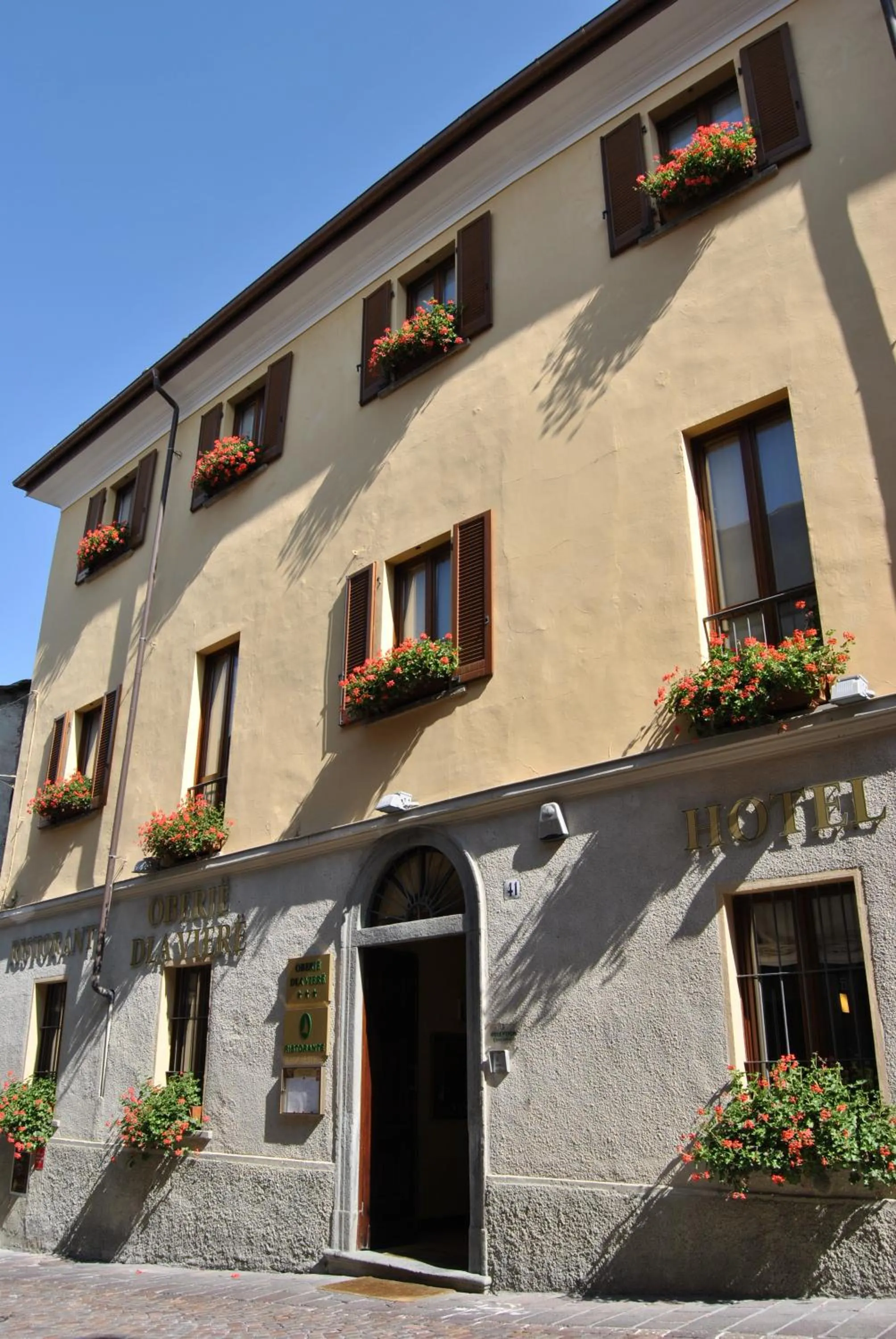 Decorative detail in Hotel Oberje Dla Viere