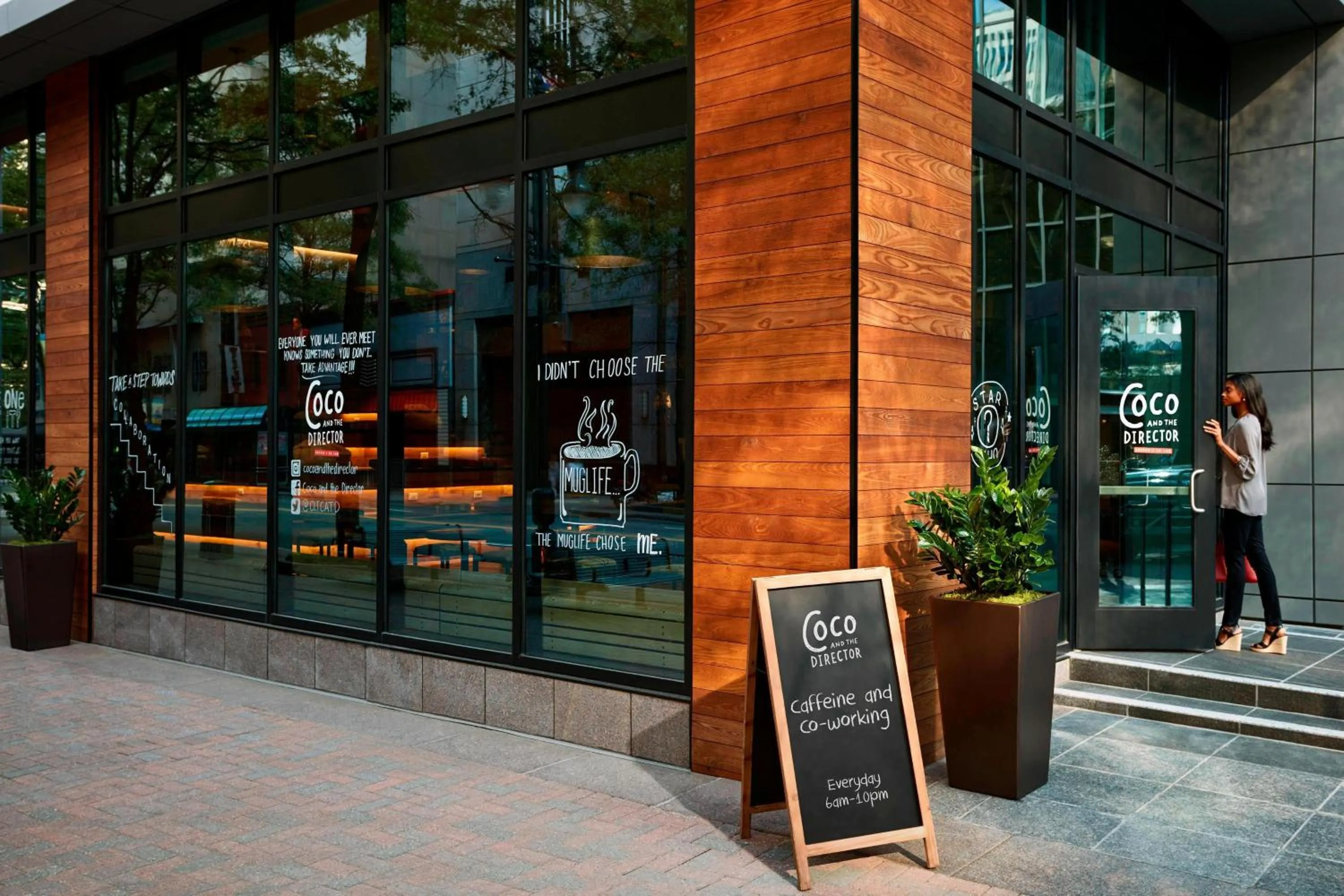 Restaurant/places to eat in Charlotte Marriott City Center