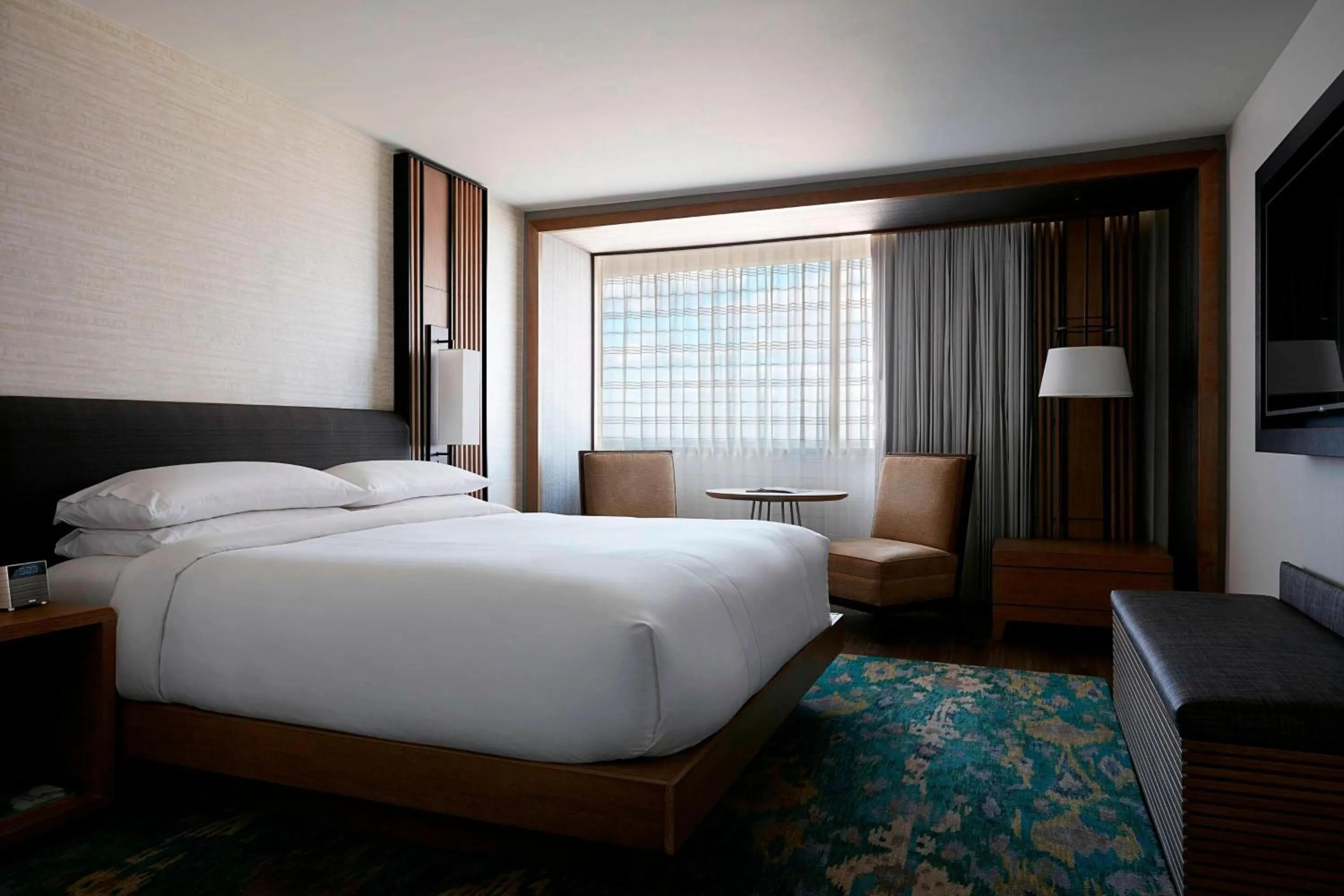 Bedroom, Bed in Charlotte Marriott City Center