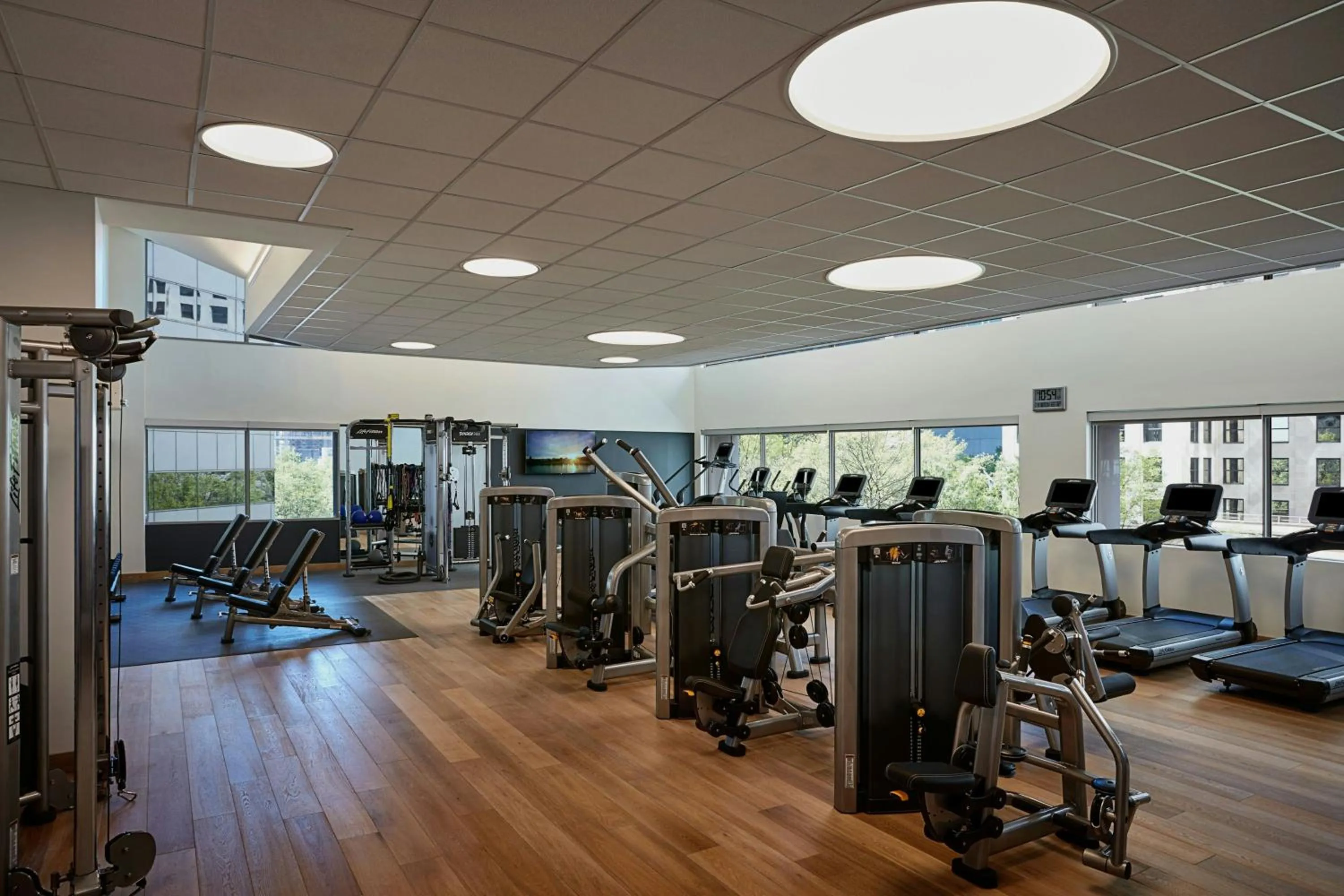 Fitness centre/facilities in Charlotte Marriott City Center