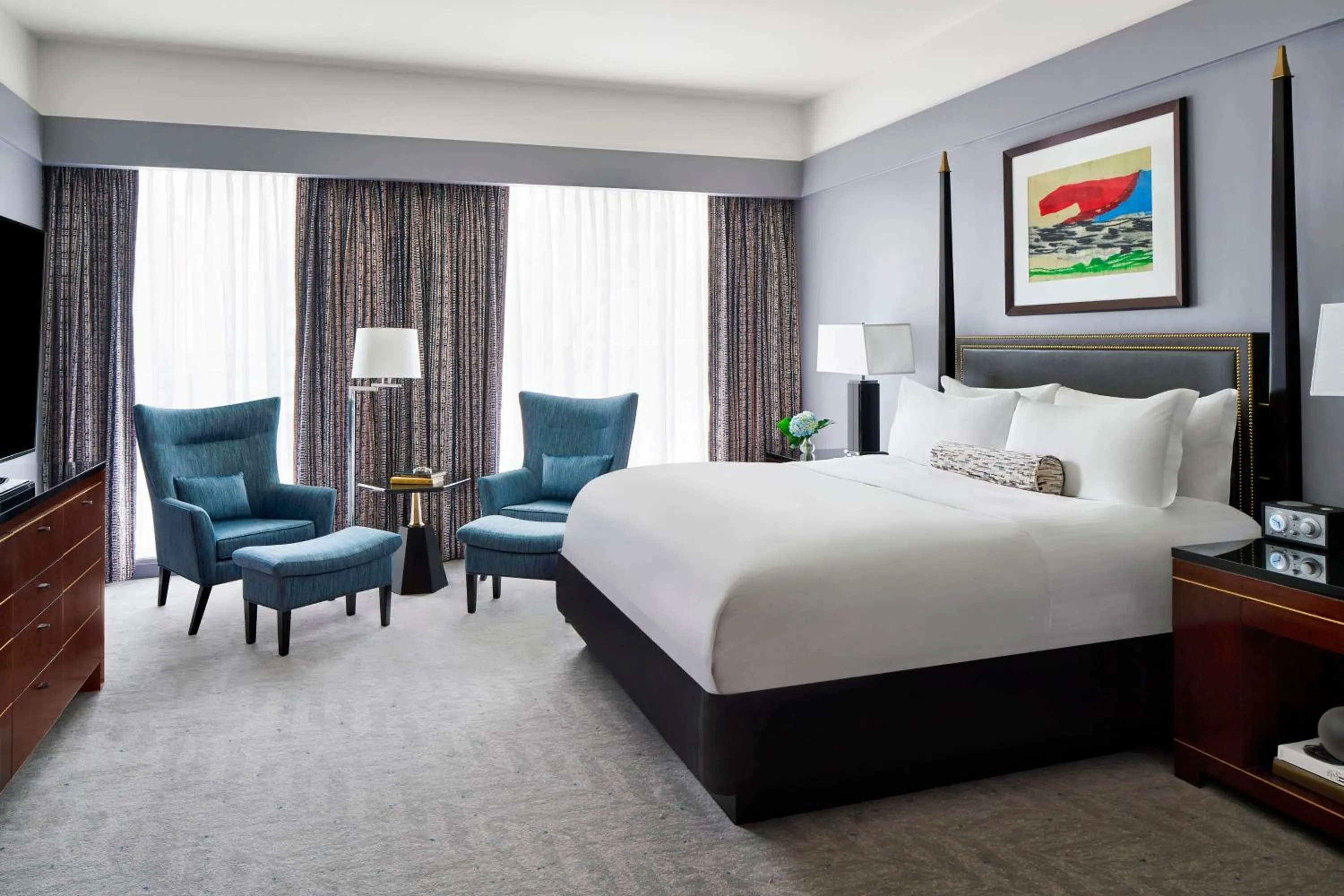 Bedroom, Bed in The Ritz-Carlton, Charlotte