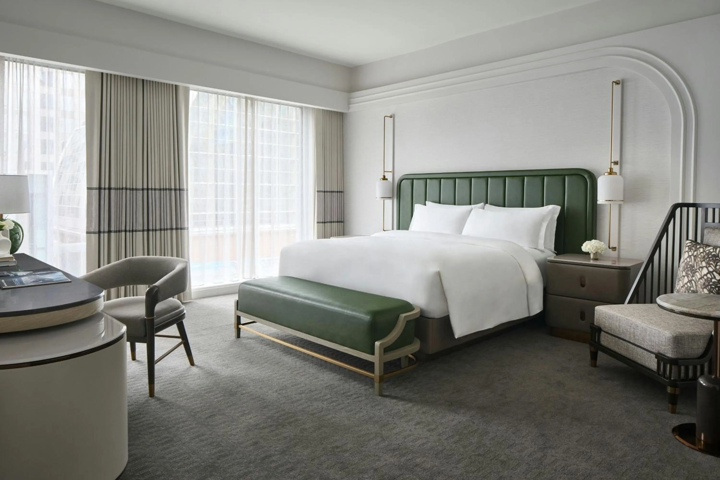 Bedroom, Bed in The Ritz-Carlton, Charlotte