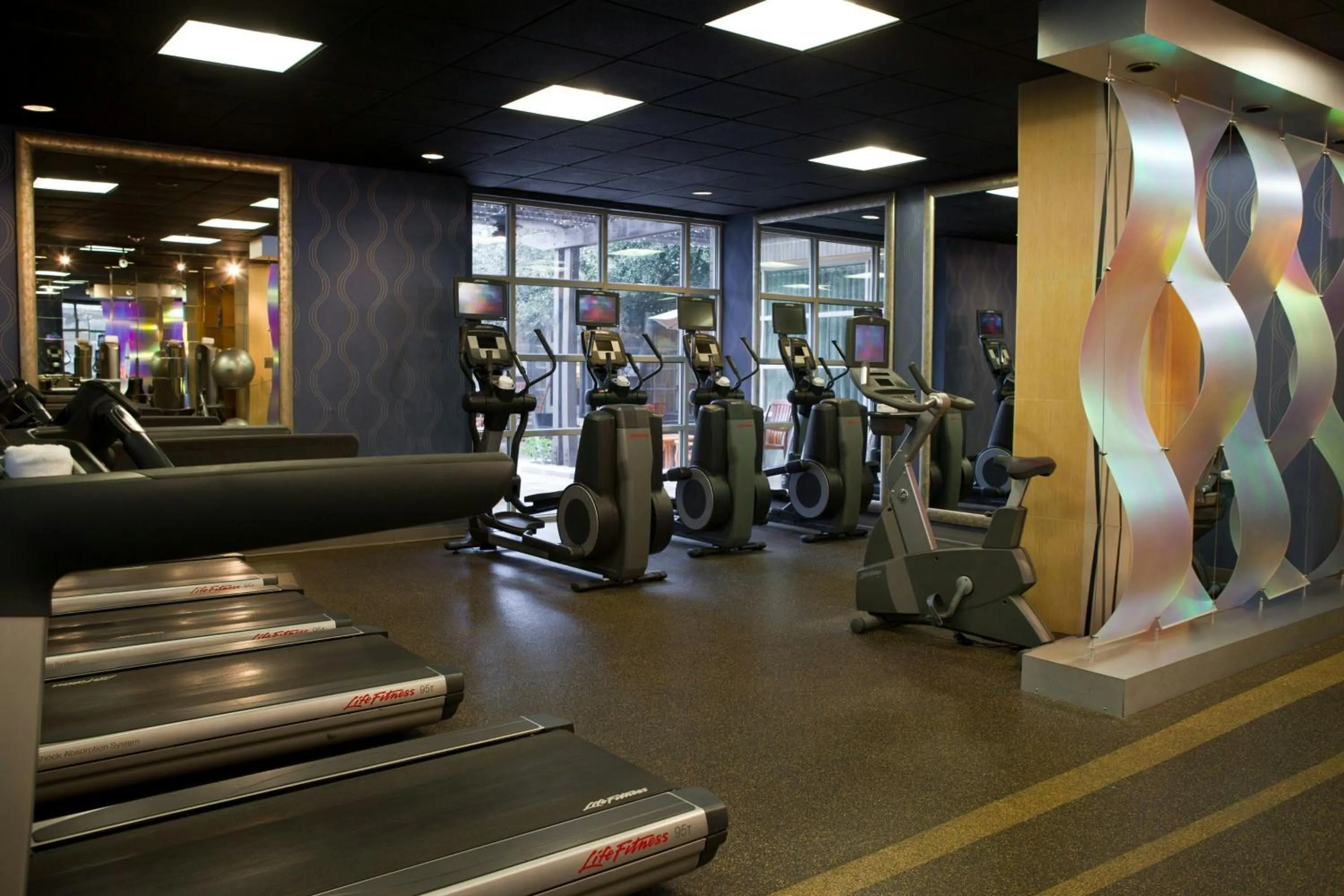 Fitness centre/facilities in Renaissance Charlotte SouthPark Hotel