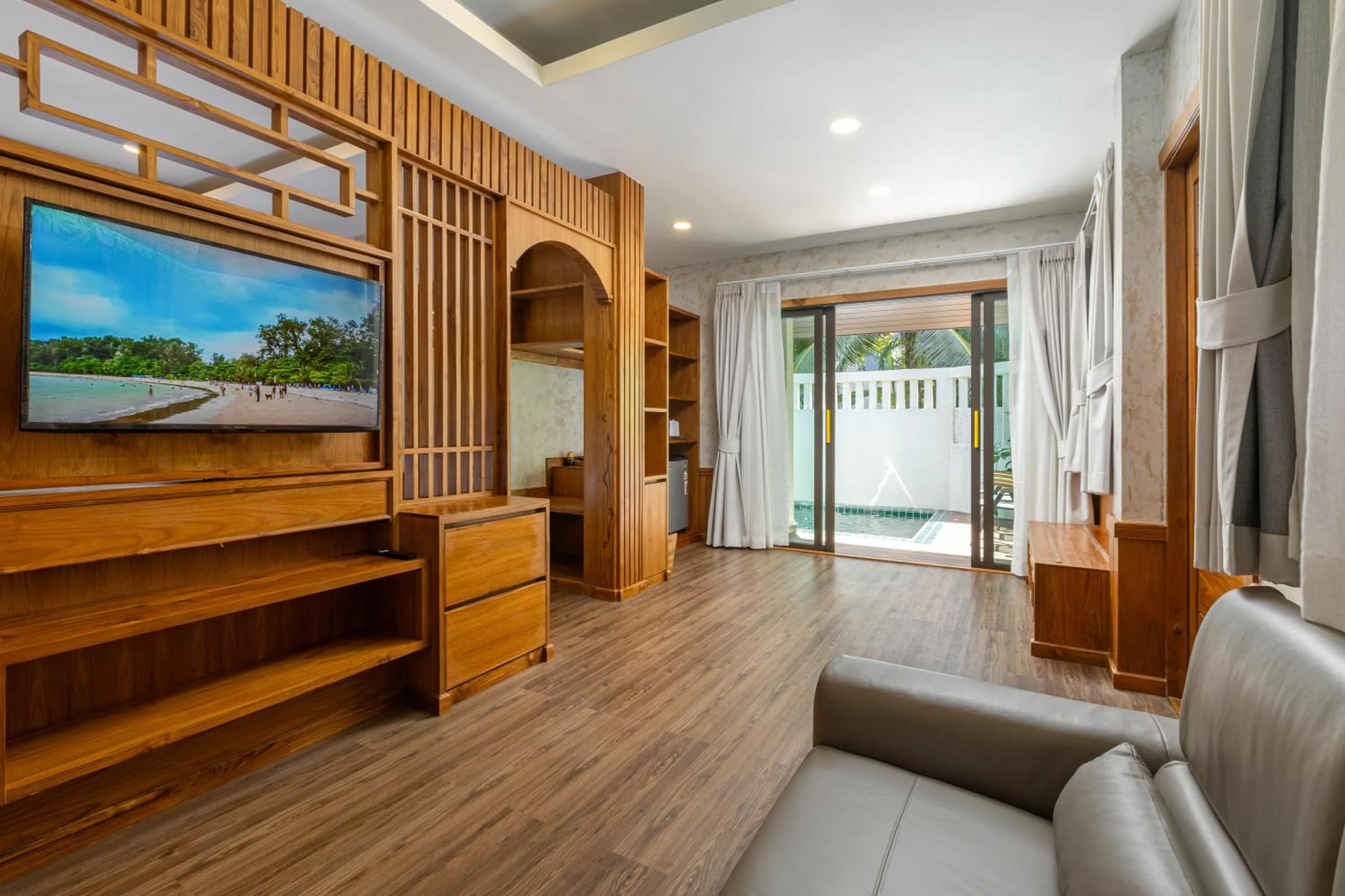 Living room in Naiyang Park Resort - SHA Extra Plus