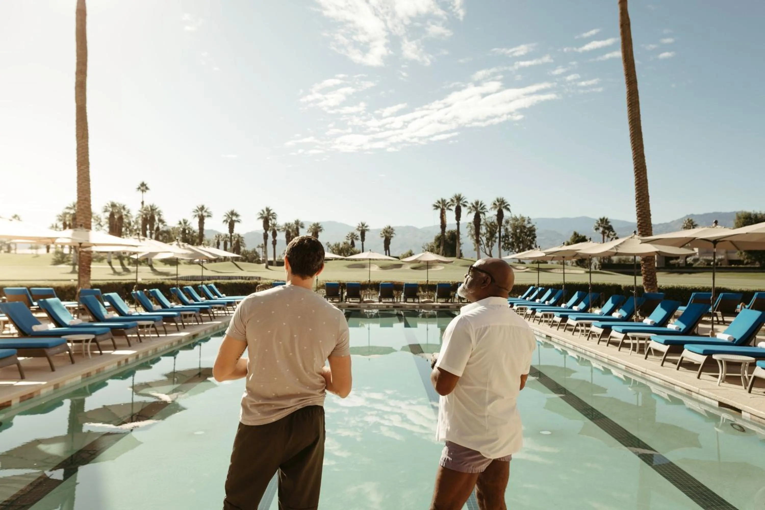 Swimming pool in JW Marriott Desert Springs Resort & Spa