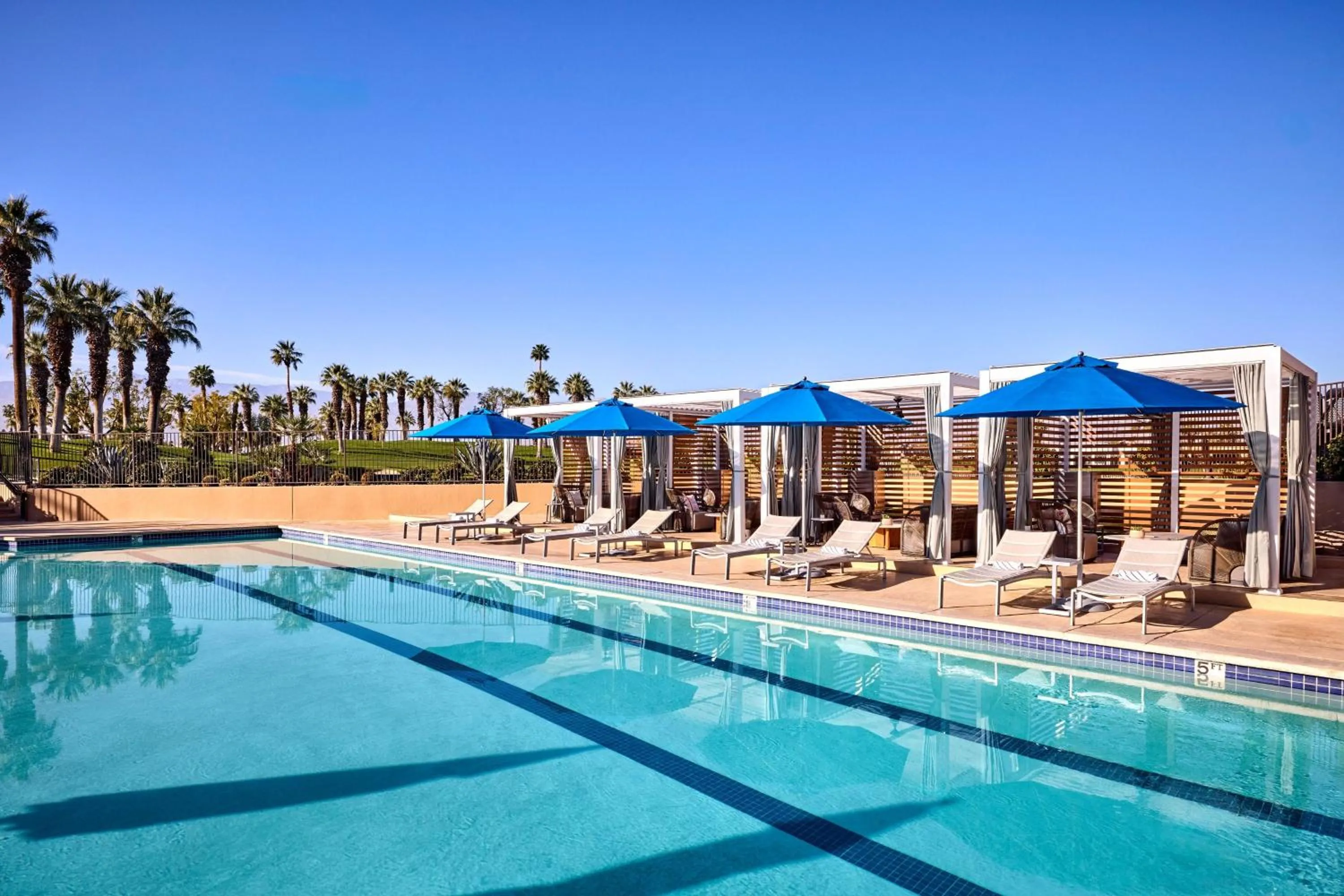 Swimming pool in JW Marriott Desert Springs Resort & Spa