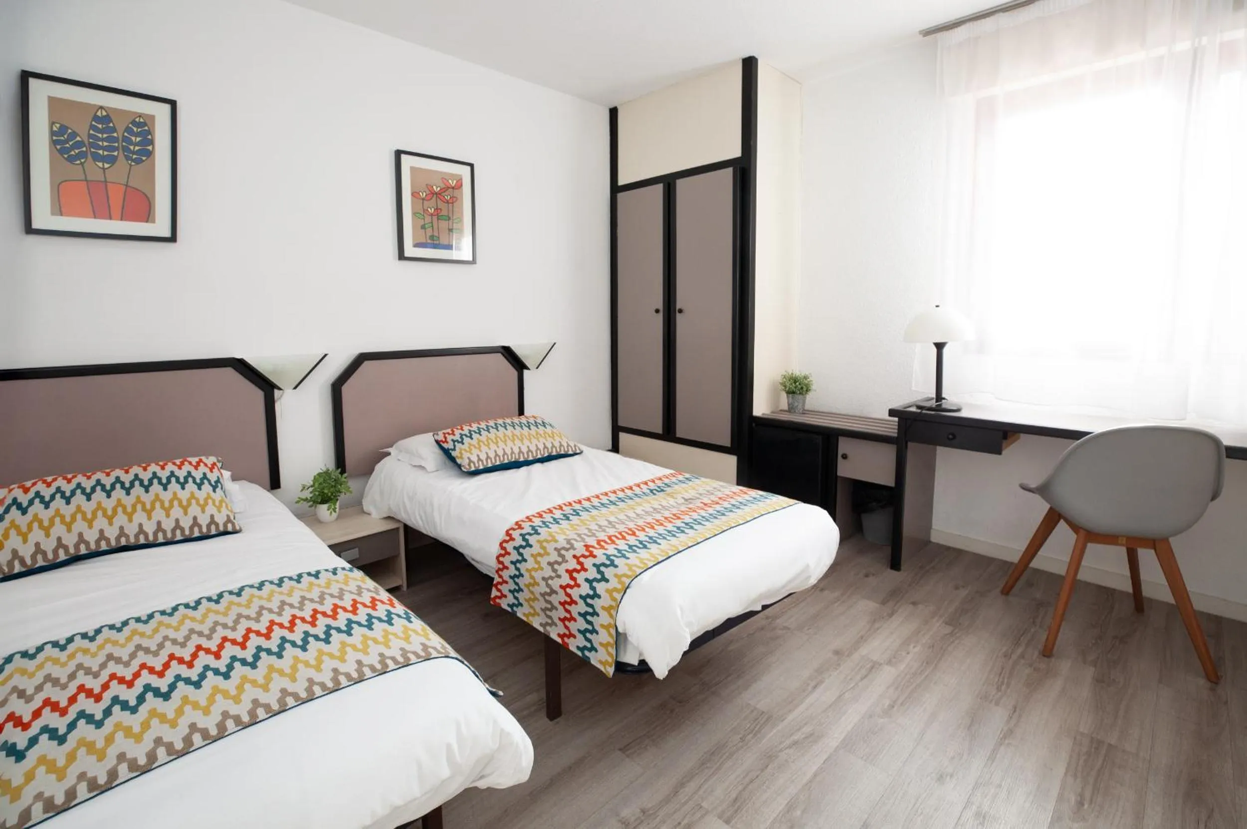 Bedroom, Bed in Hotel Atlantide