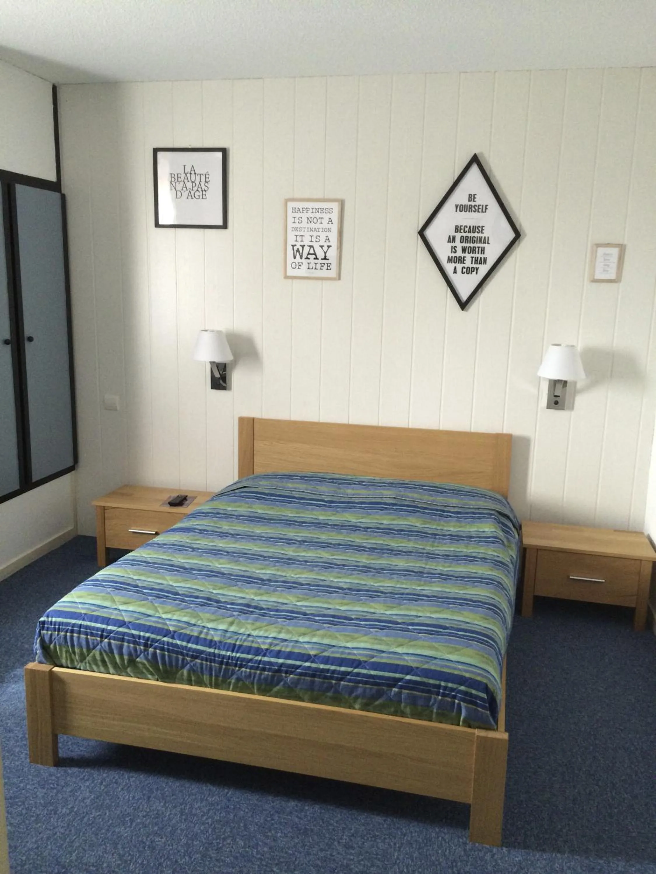 Bed in Hotel Atlantide