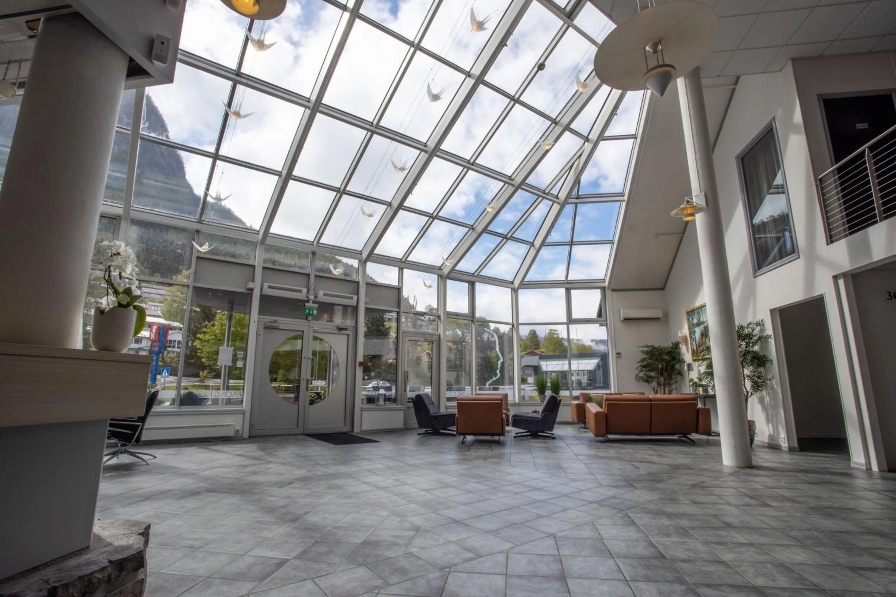 Lobby or reception in Stryn Hotel