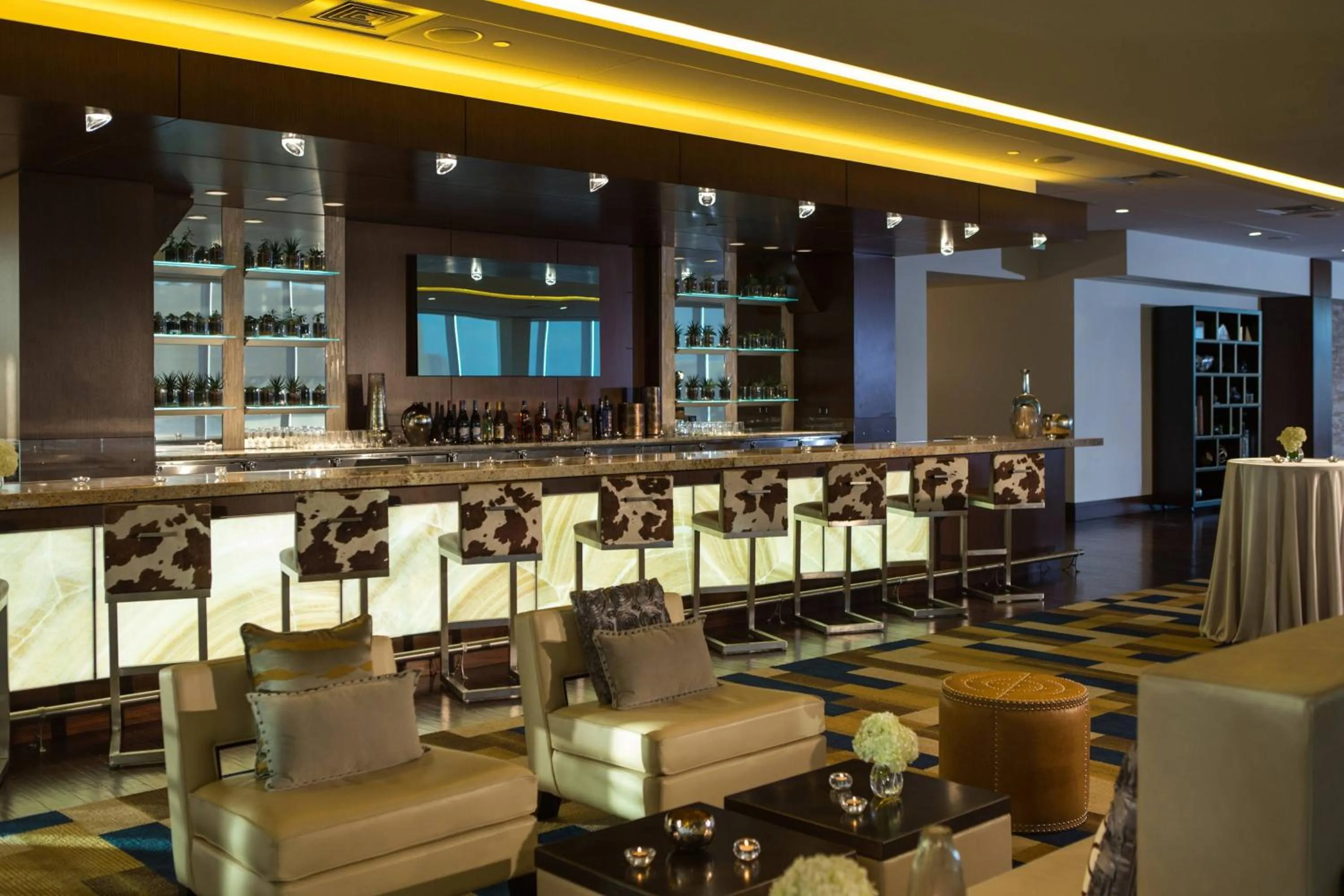 Lounge or bar in Renaissance Dallas Hotel