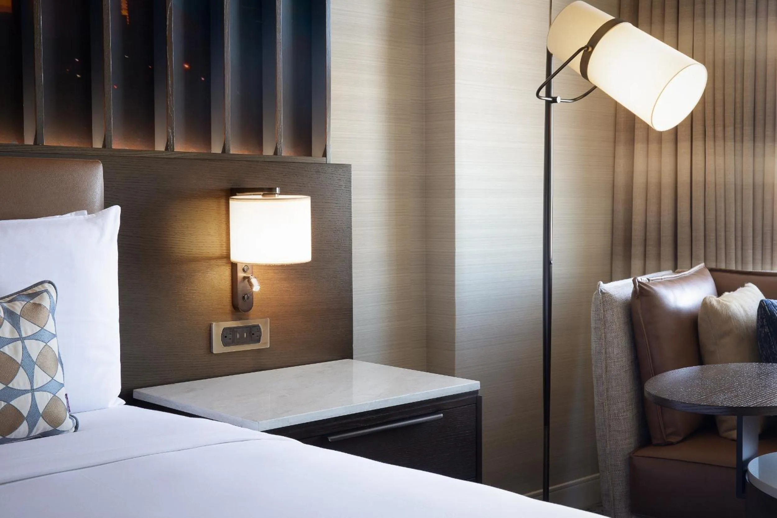 Bedroom, Bed in Renaissance Dallas Hotel