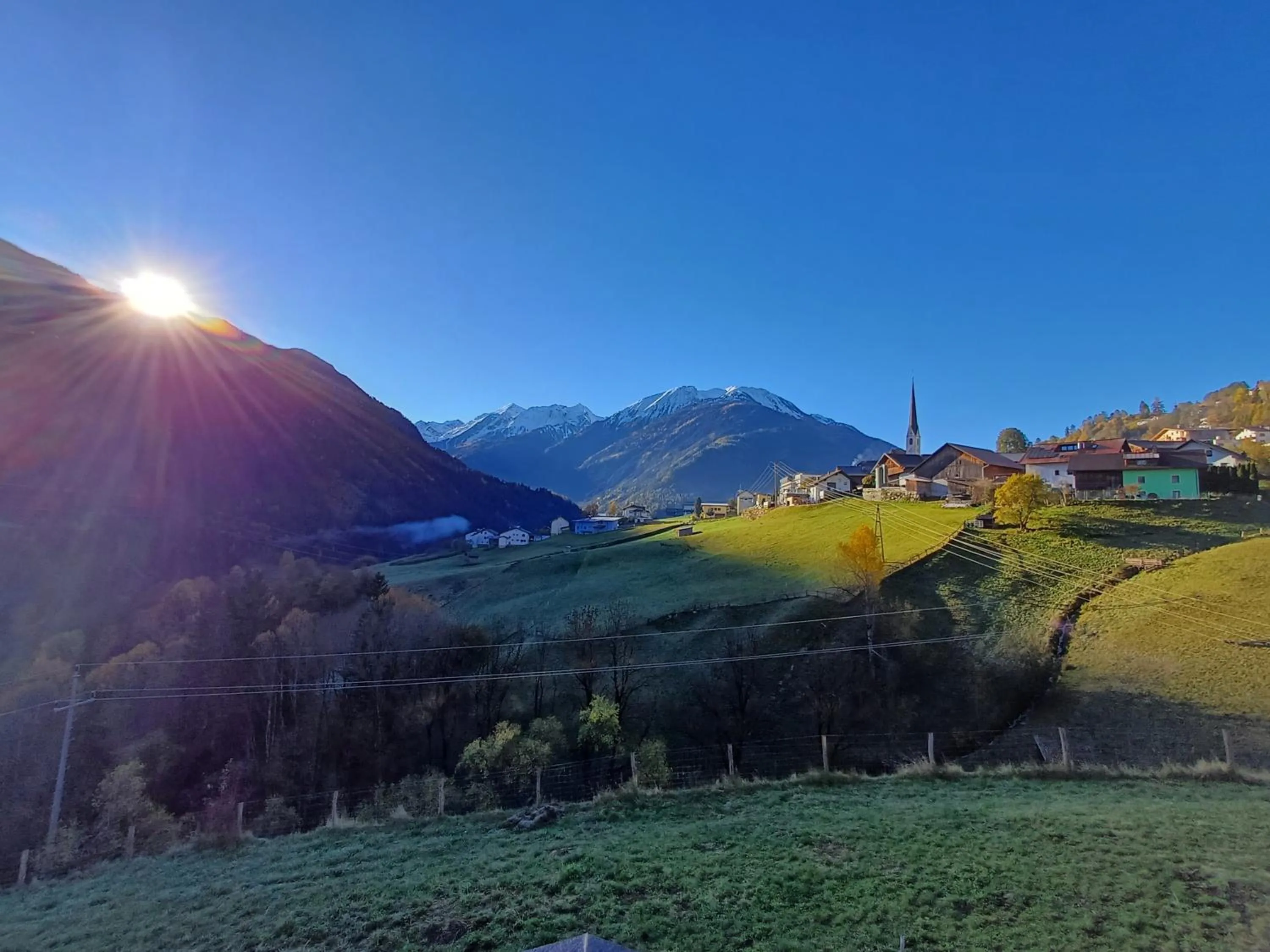 View (from property/room) in Neuner Charlotte incl Skidepot an der Hochzeigerbahn