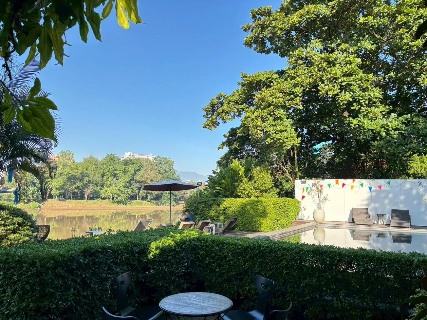 River view in i-river chiangmai