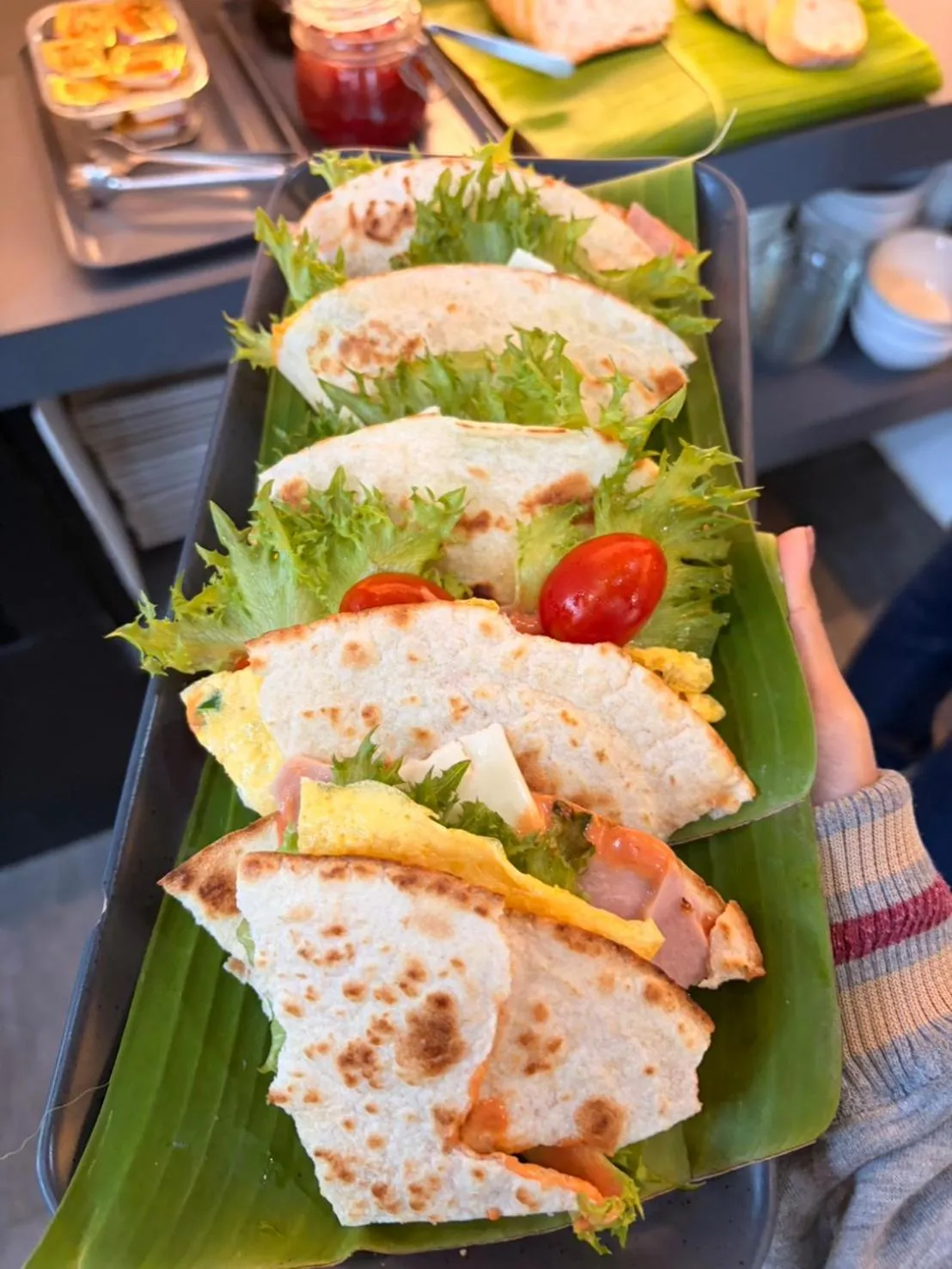 Breakfast in i-river chiangmai