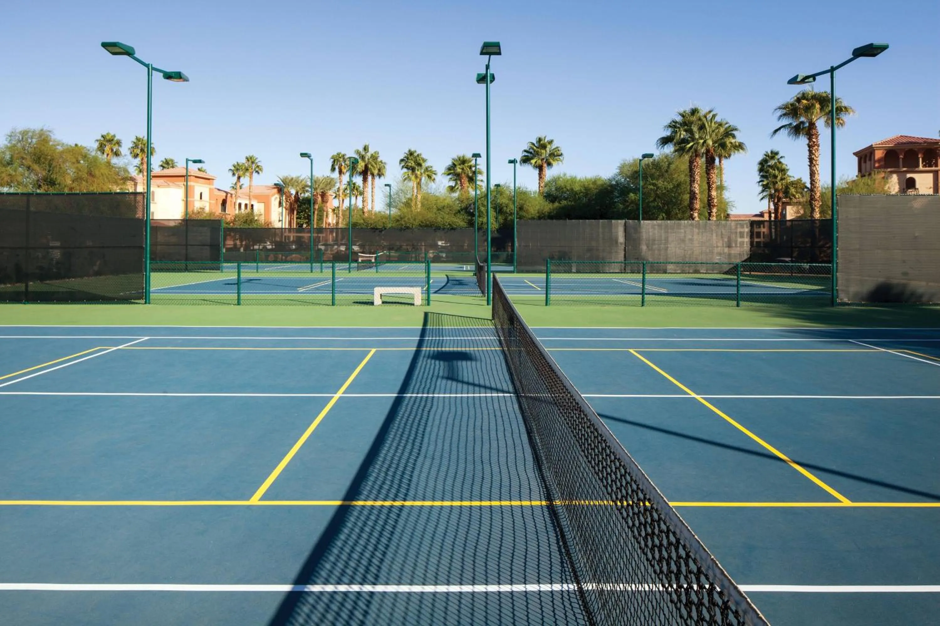 Tennis court in Marriott's Shadow Ridge I - The Villages