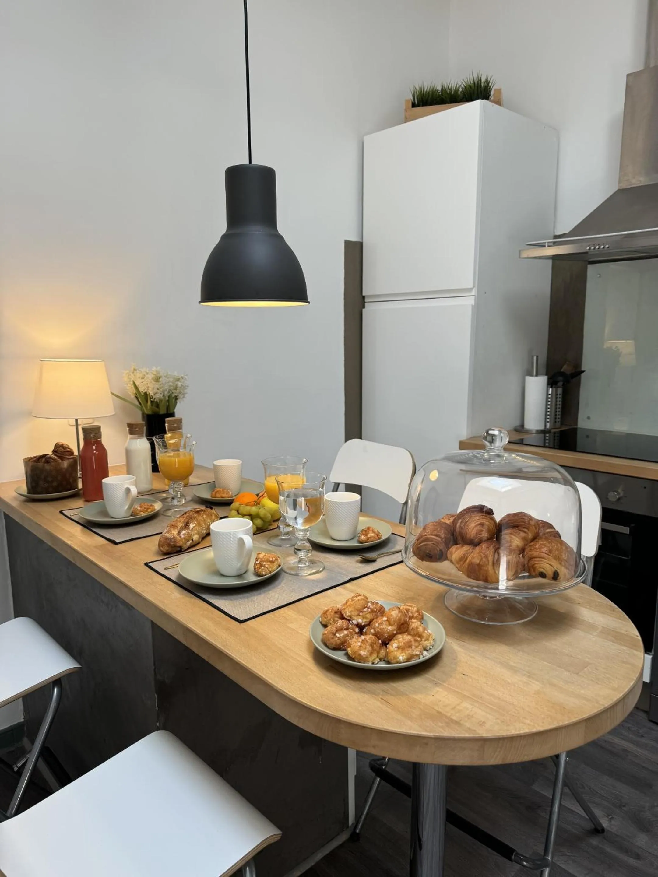 Kitchen or kitchenette in Maison Bacou cité 4