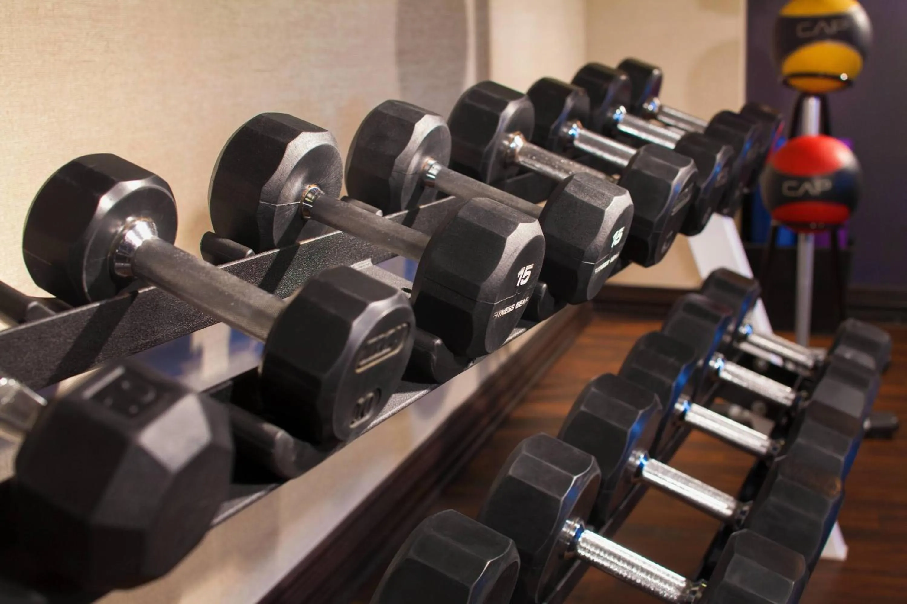 Fitness centre/facilities in Dallas Marriott Suites Medical/Market Center