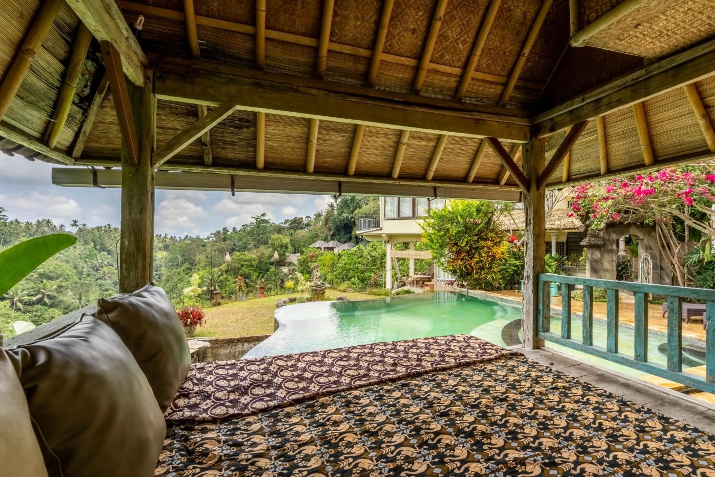 Garden in Tirta Asri Ubud Villa