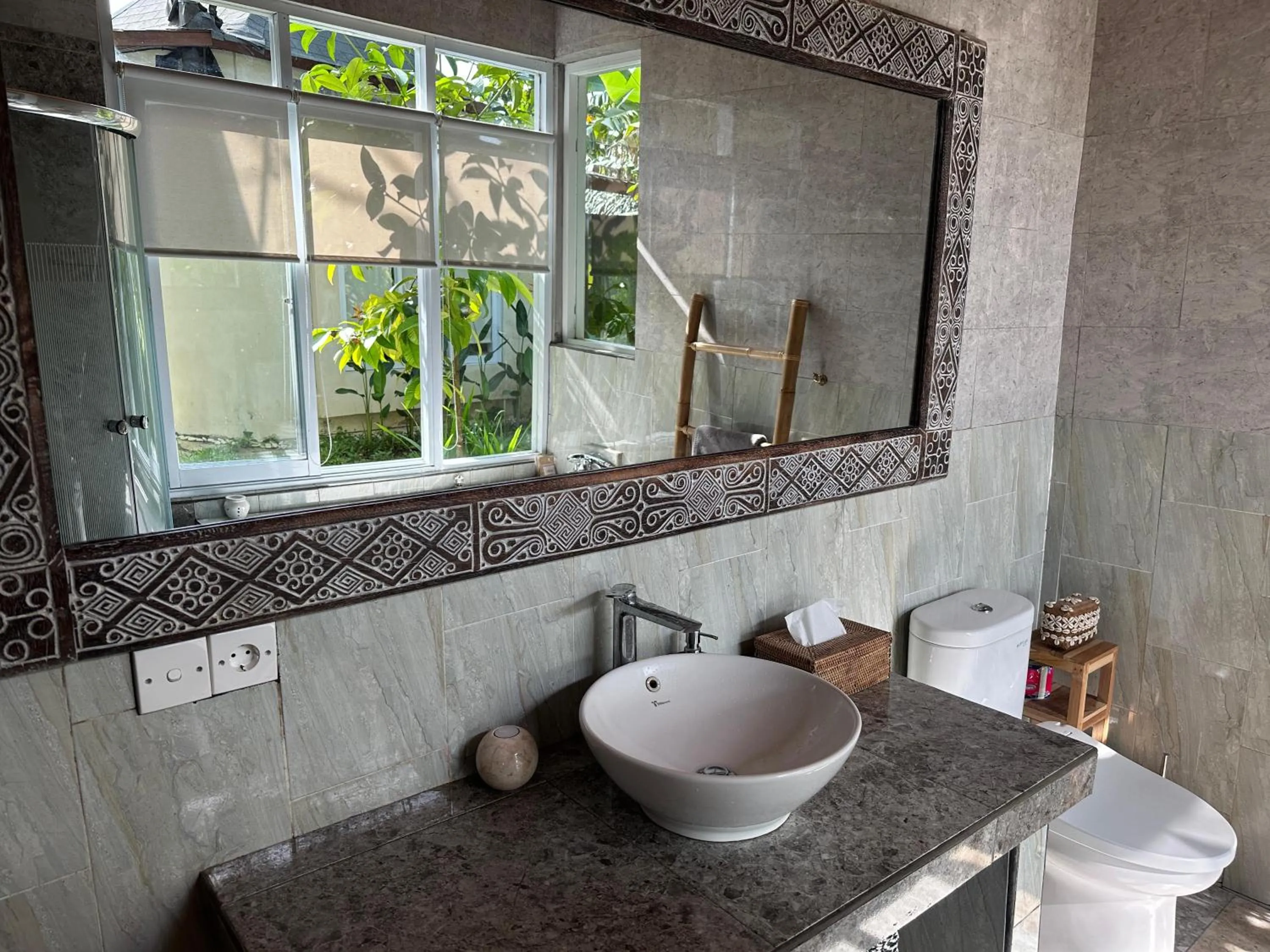 Bathroom in Tirta Asri Ubud Villa