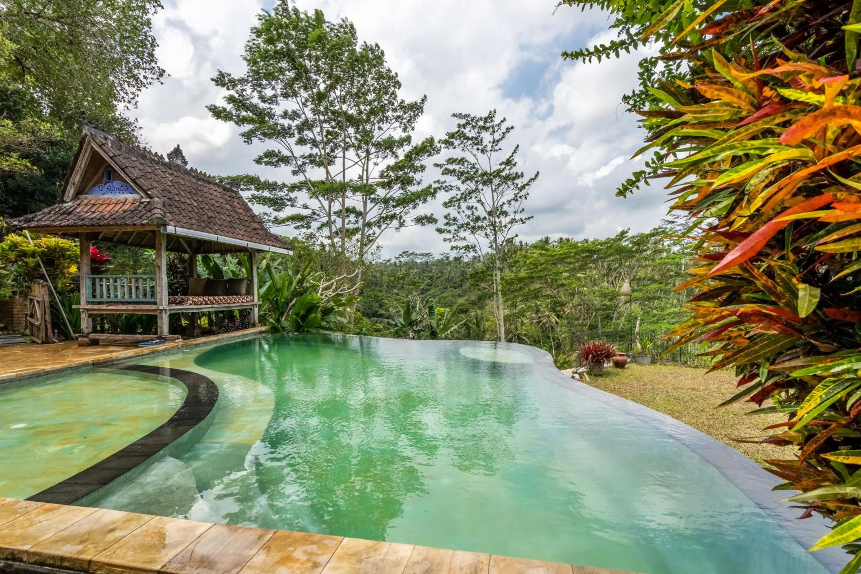 Natural landscape in Tirta Asri Ubud Villa