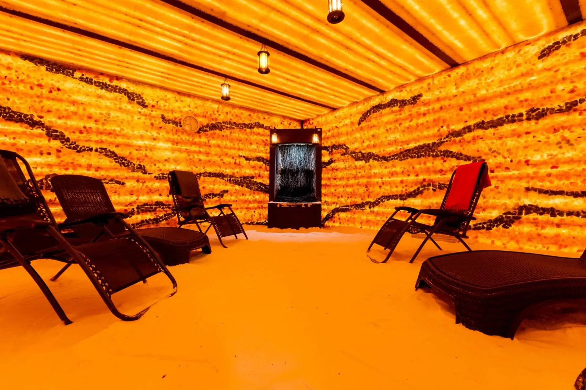 Seating area in Hotel Jan