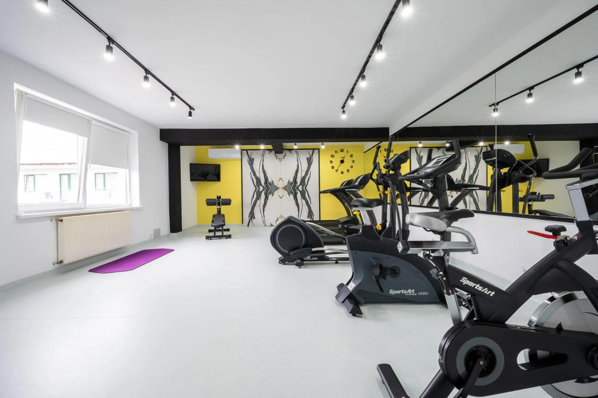 Fitness centre/facilities in Hotel Jan