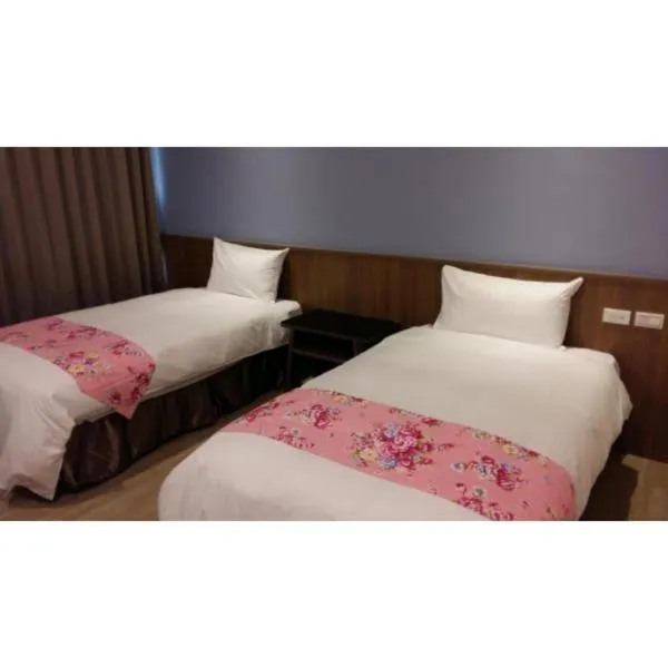 Bed in Sendale Zhubei Business Hotel