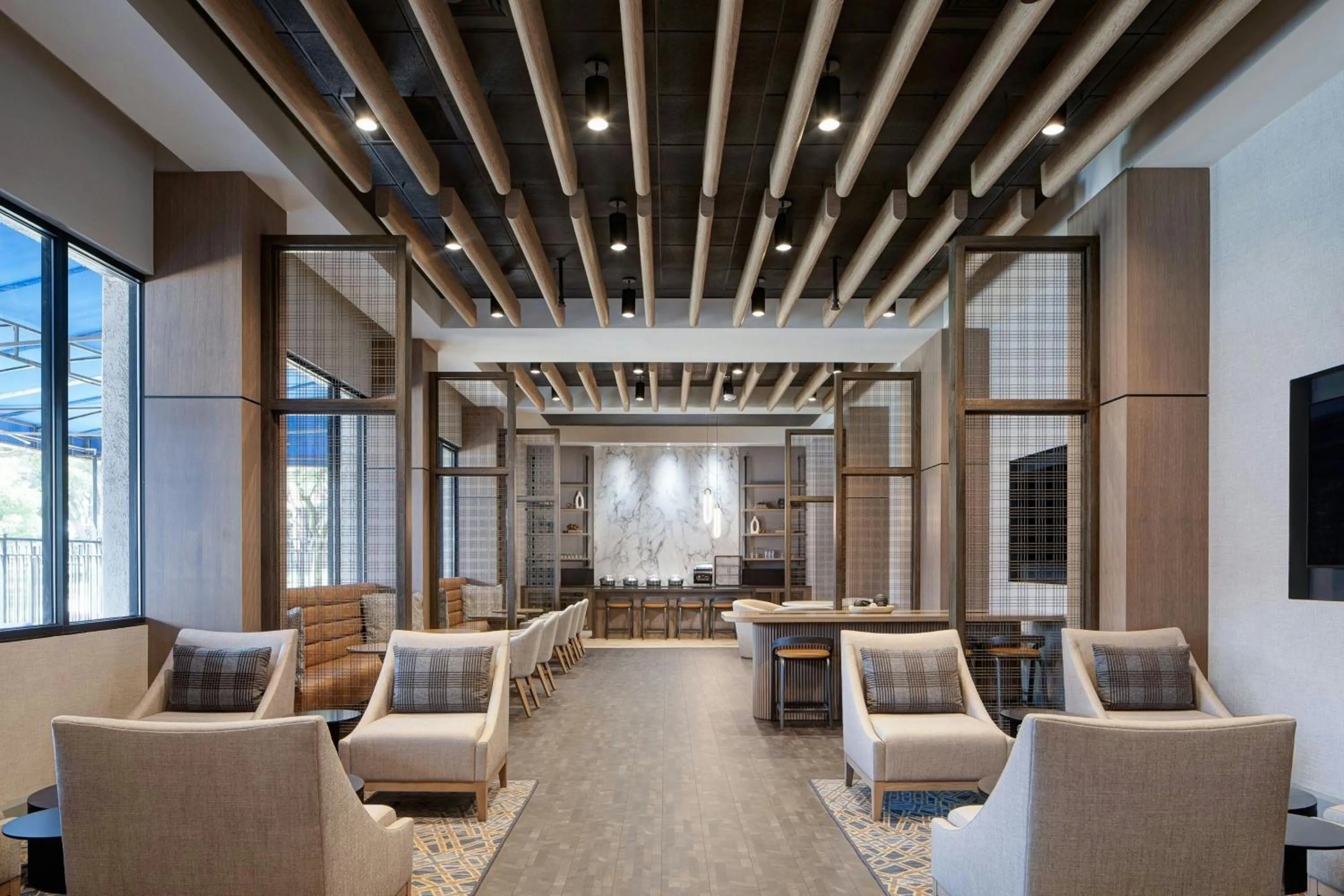Lounge or bar in Dallas-Addison Marriott Quorum by the Galleria