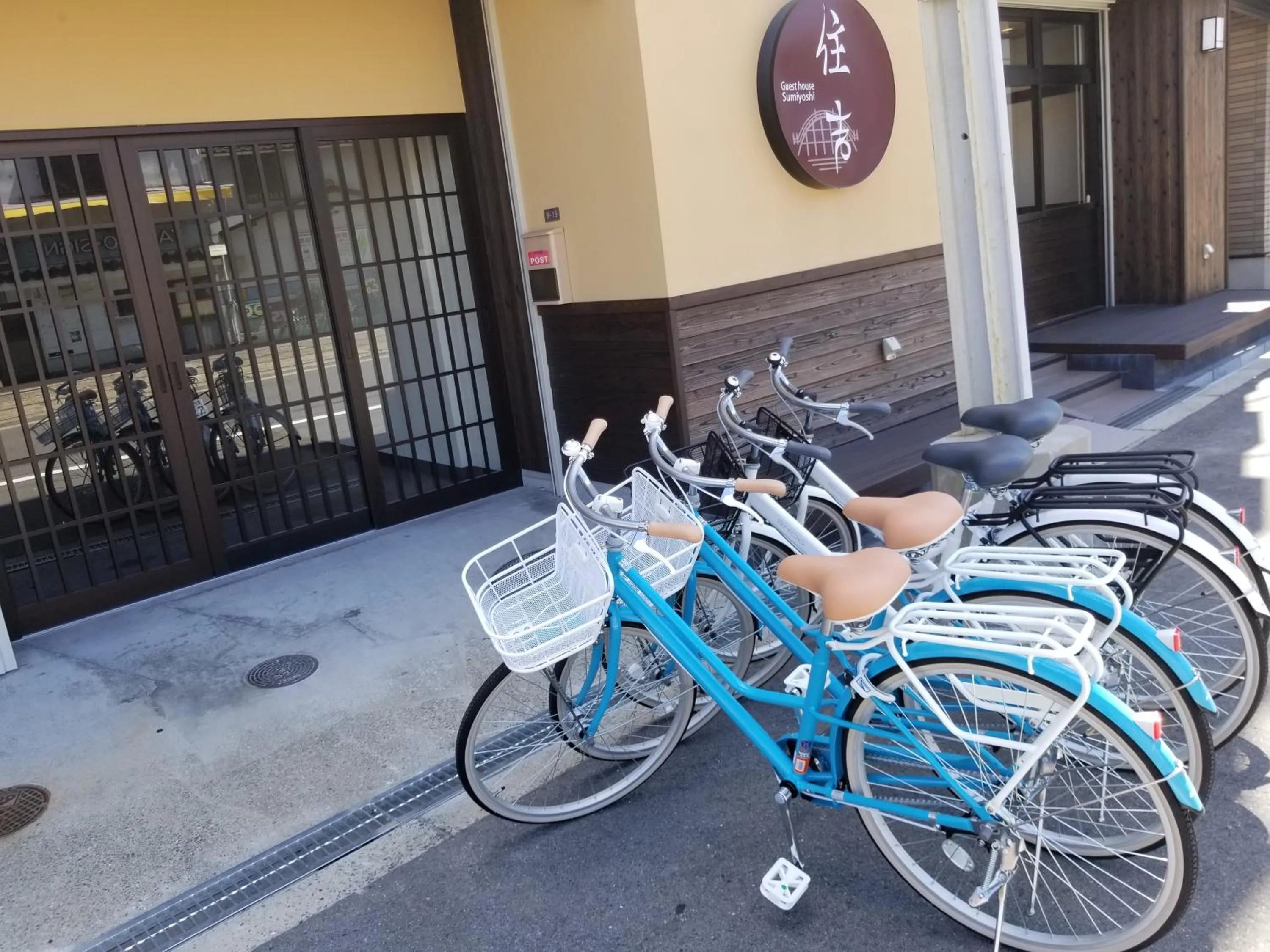 Cycling in Guesthouse Sumiyoshi