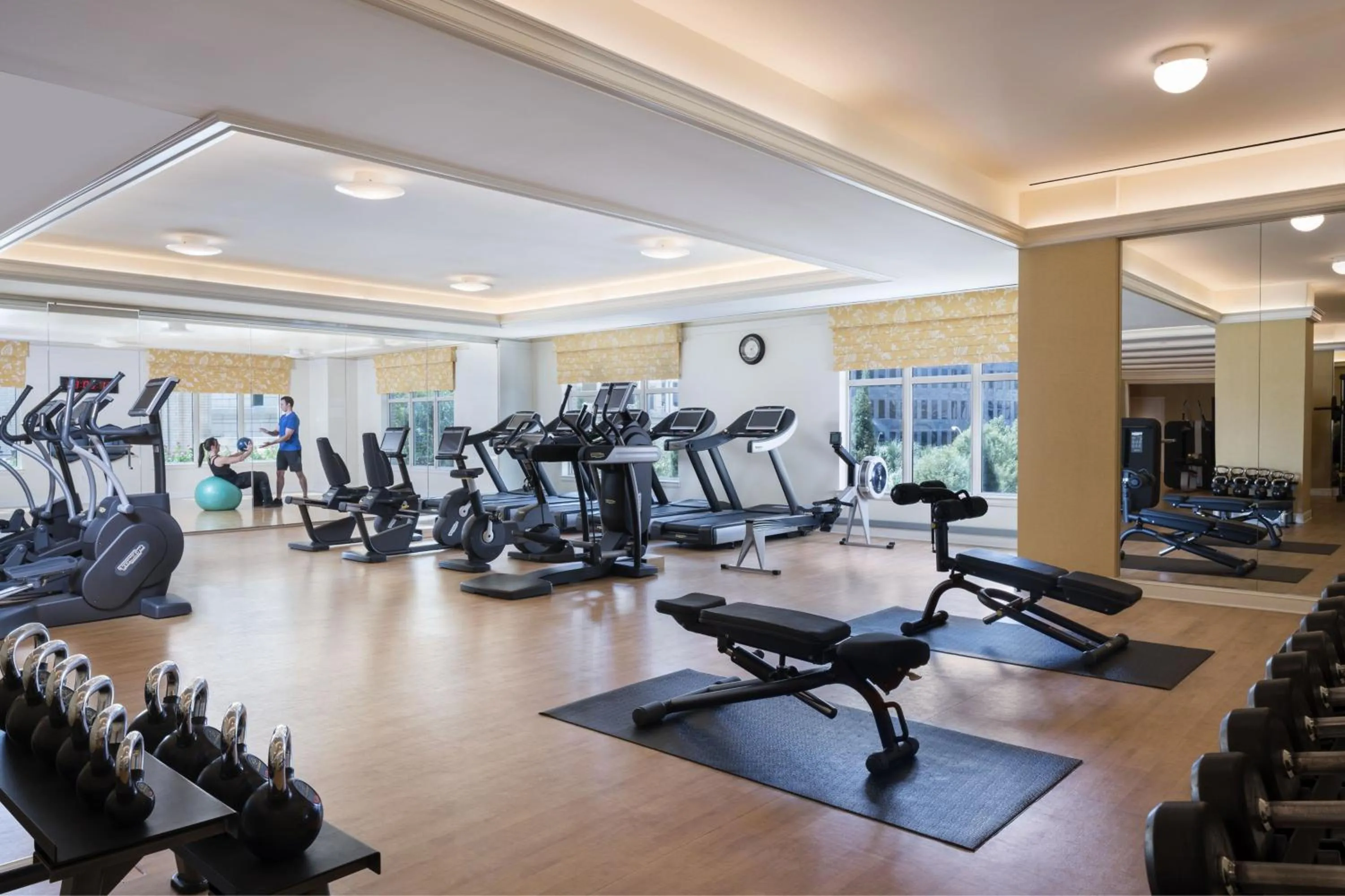 Fitness centre/facilities in The Ritz-Carlton, Dallas