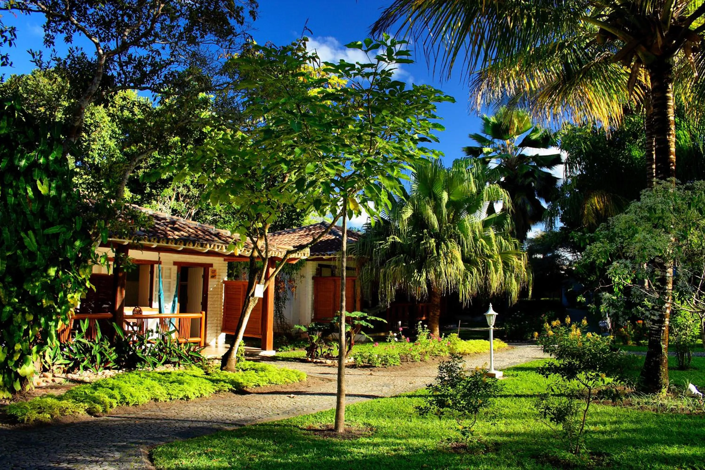 Garden in Manacá Pousada Parque