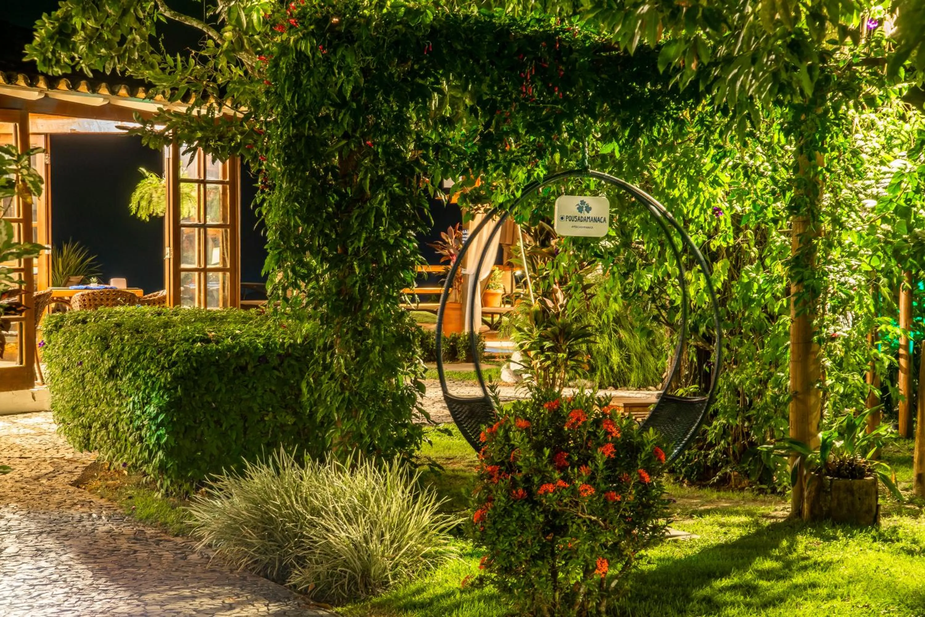 Garden in Manacá Pousada Parque