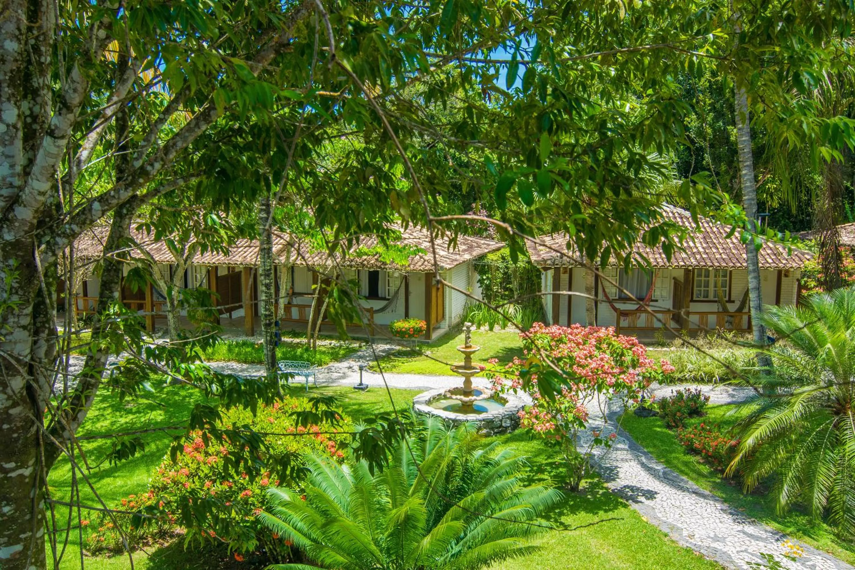 Garden in Manacá Pousada Parque