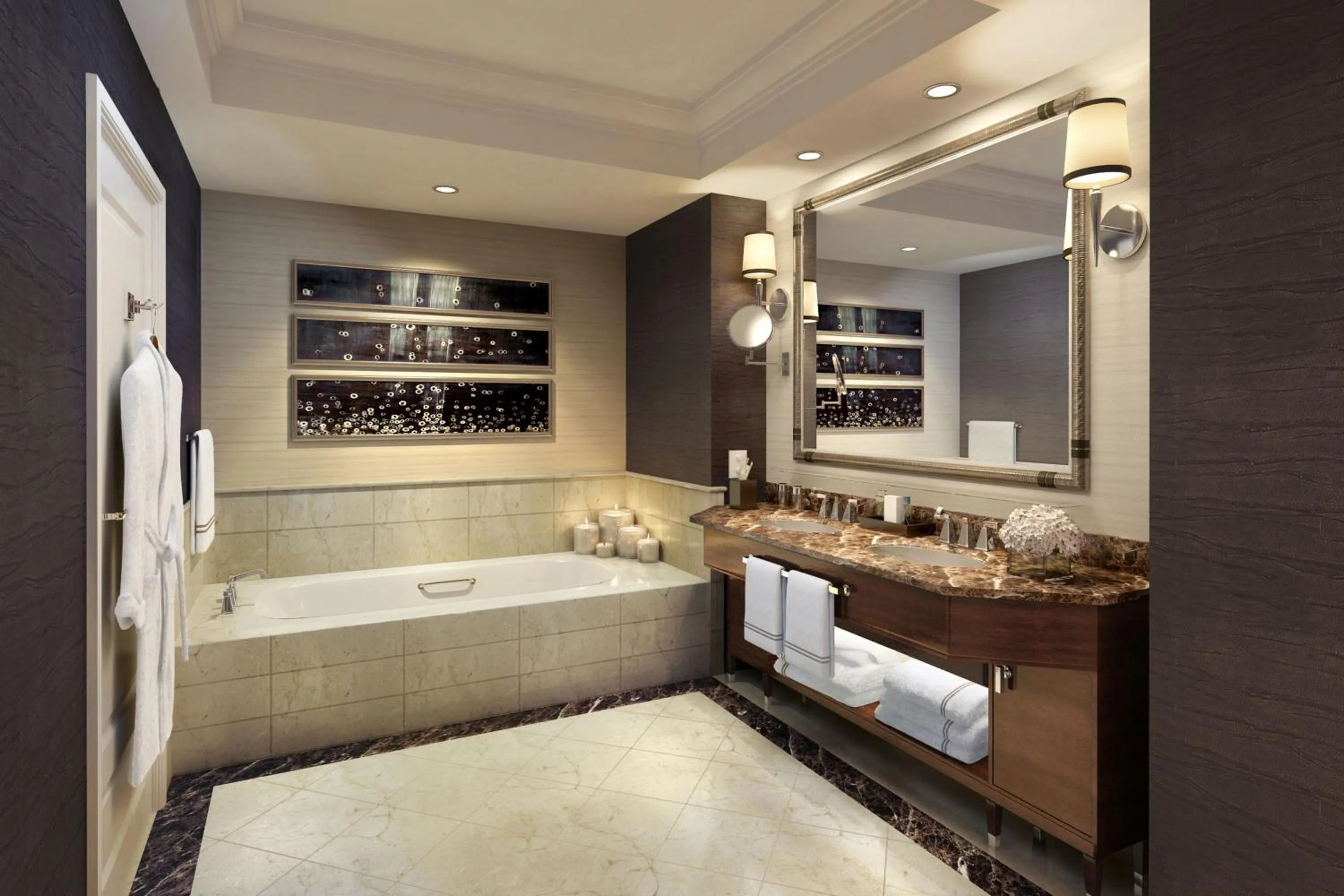 Bathroom in The Ritz-Carlton, Denver