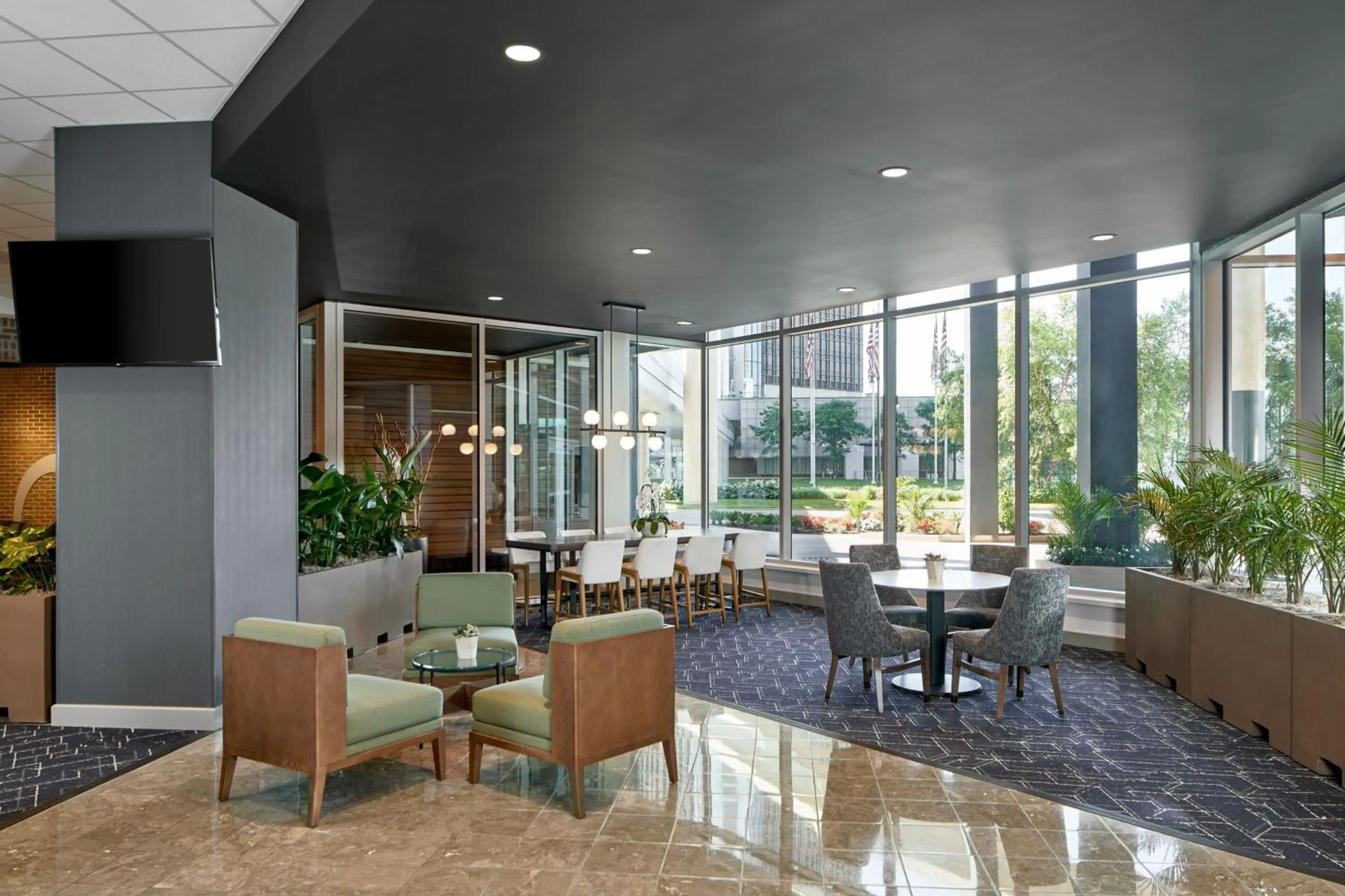 Lobby or reception in Courtyard by Marriott Detroit Downtown