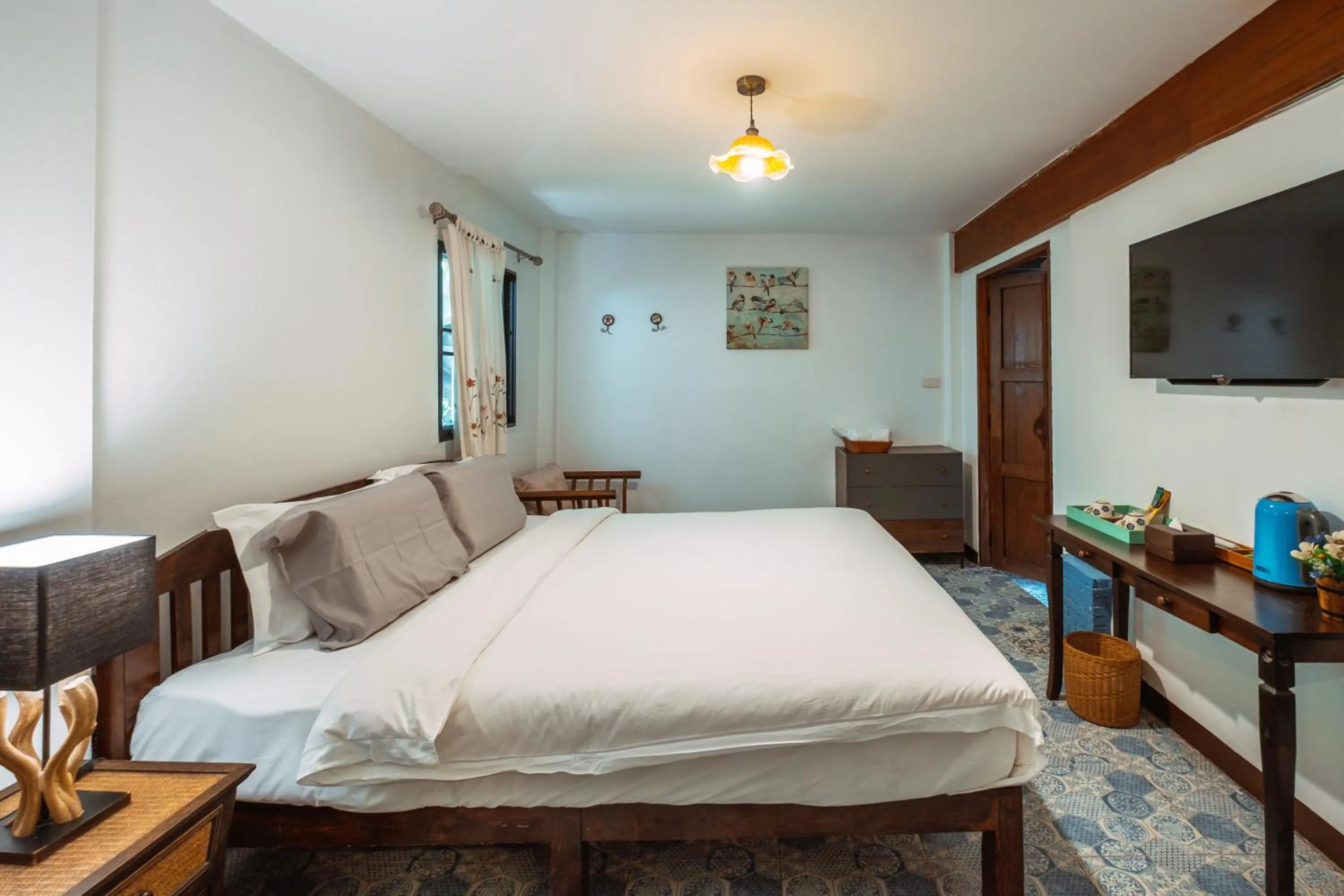 Bedroom, Bed in Pao Come Boutique House