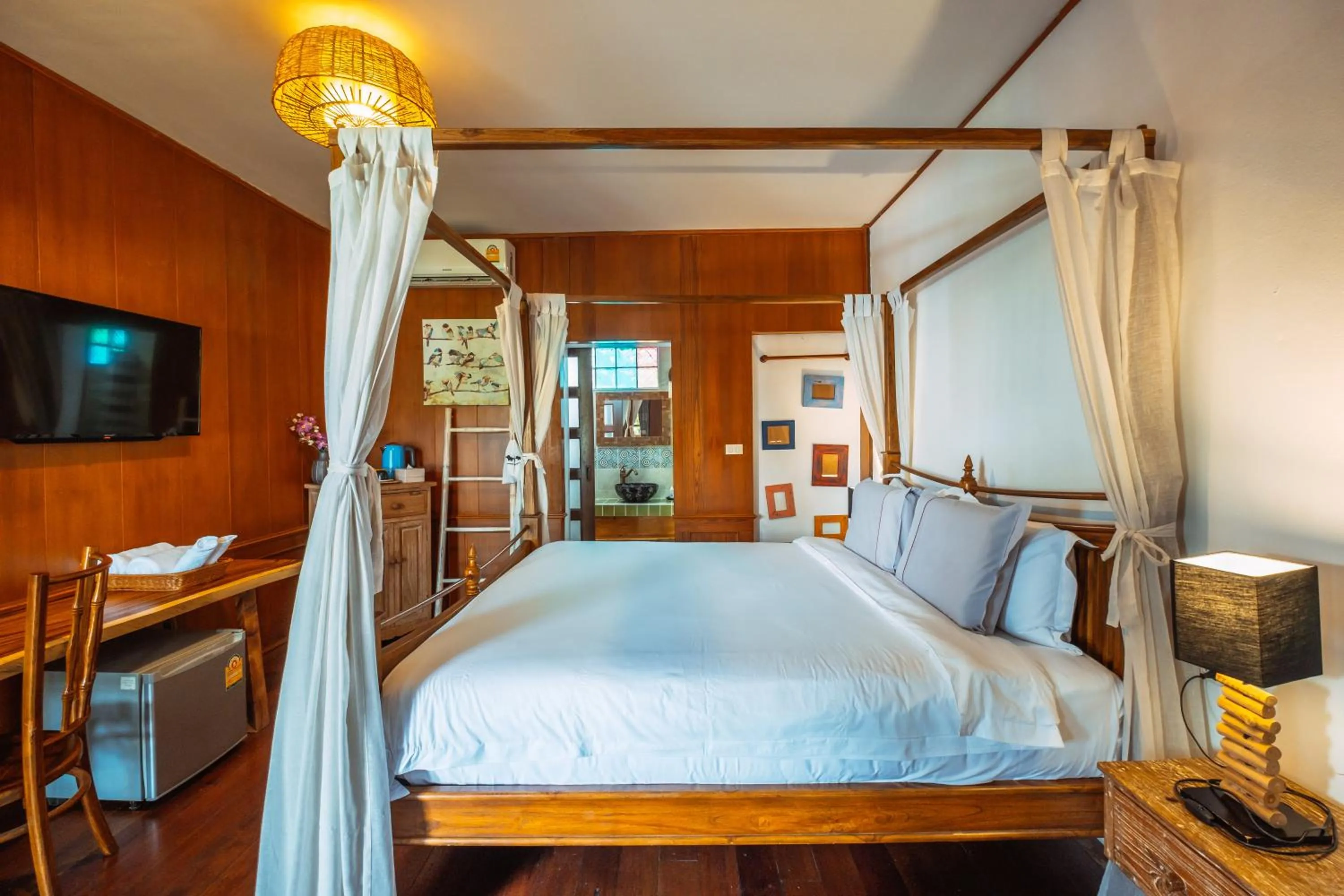 Bedroom, Bed in Pao Come Boutique House