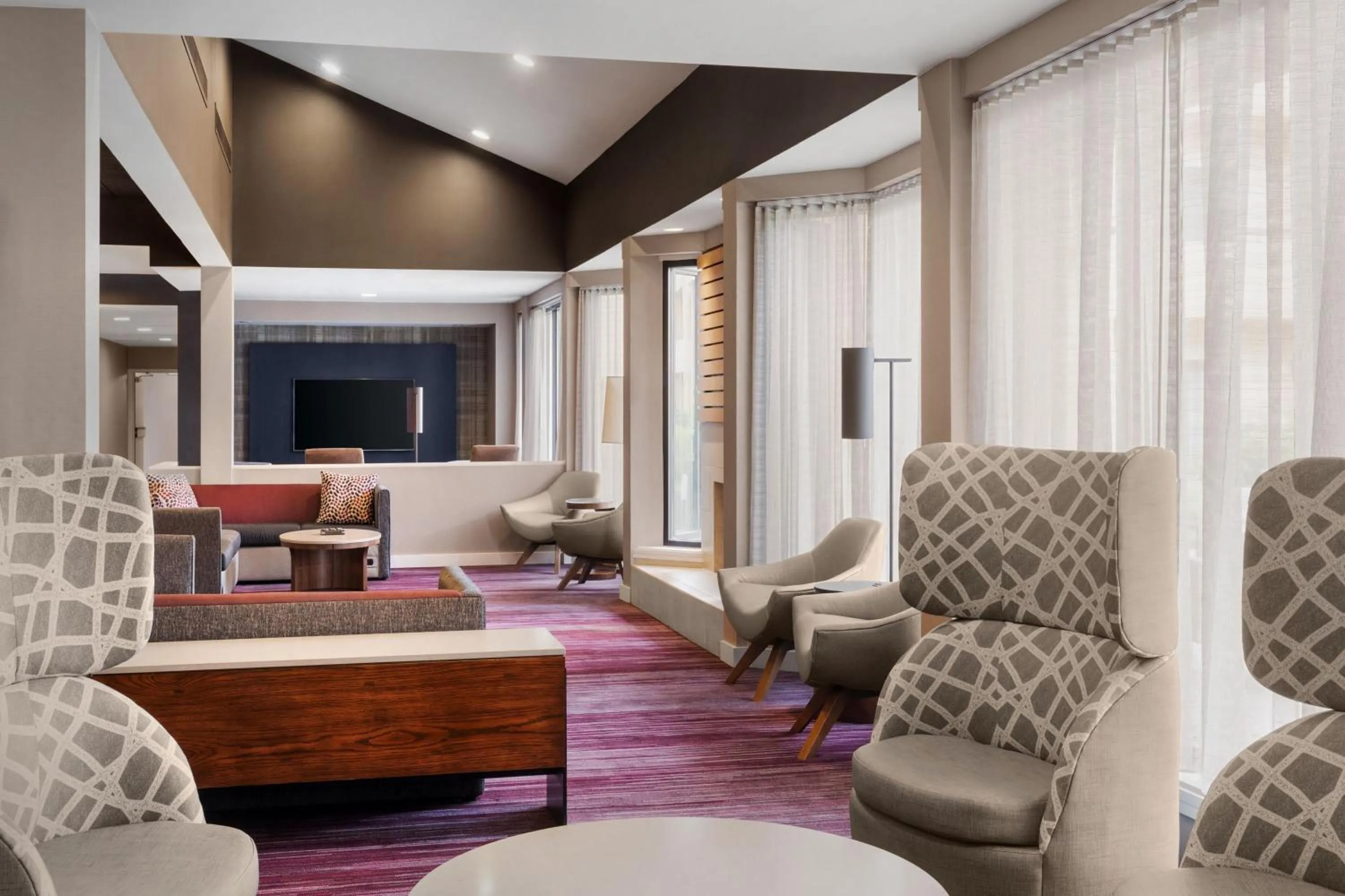 Lobby or reception in Courtyard by Marriott Mahwah