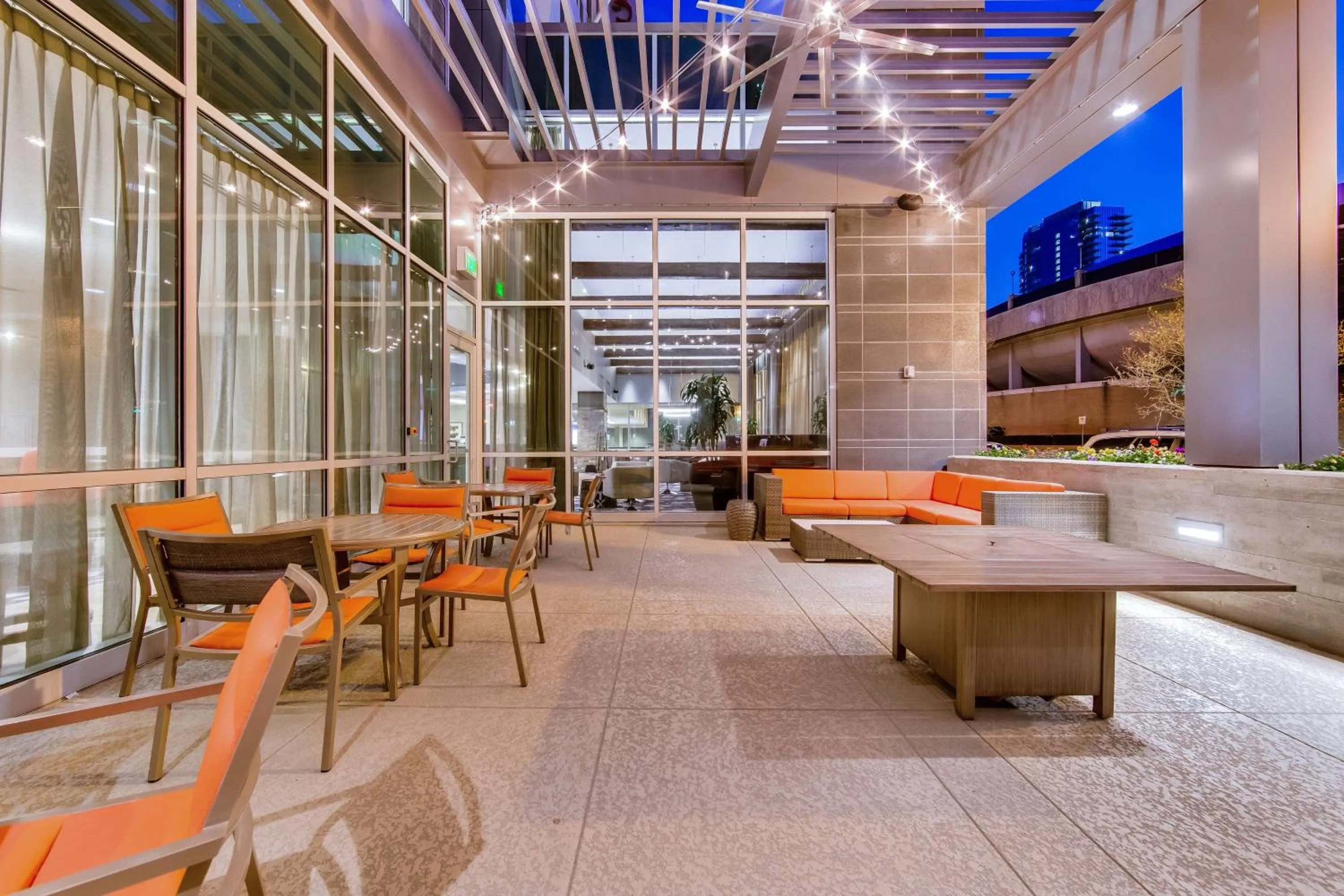 Patio in Hampton Inn & Suites Fort Worth Downtown