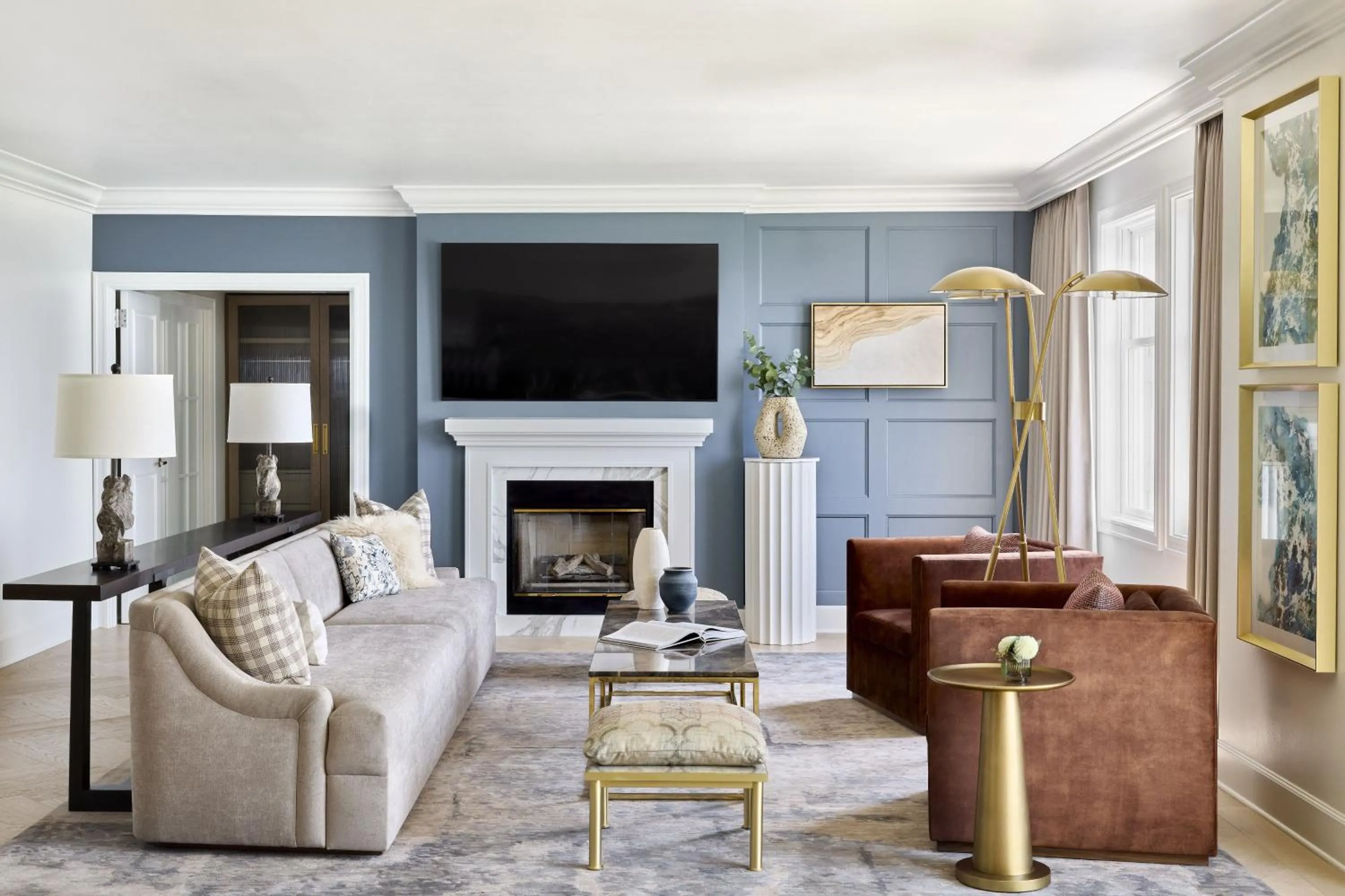 Living room in The Ritz-Carlton, Half Moon Bay